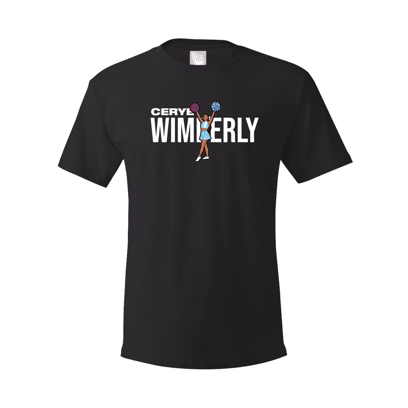Youth Tee — Player Name in Black