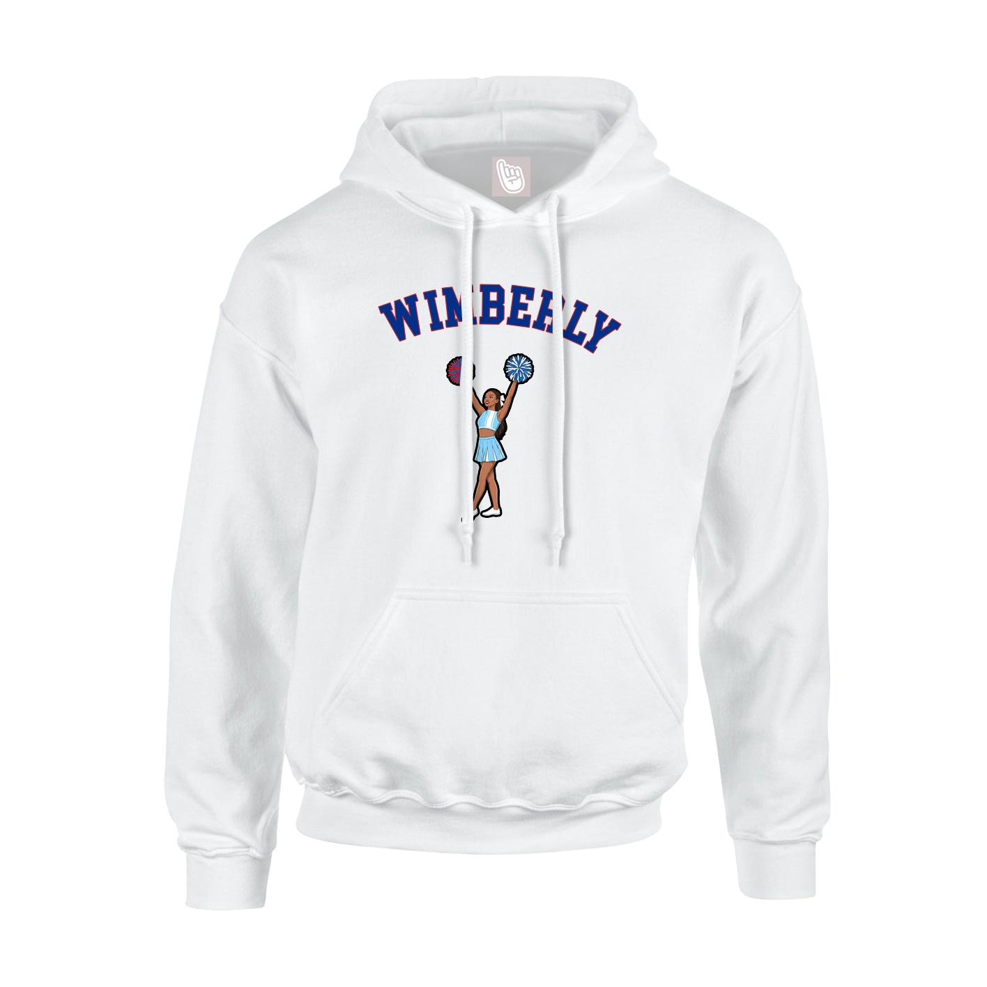 Youth Hoodie — Shirsey Arch in White