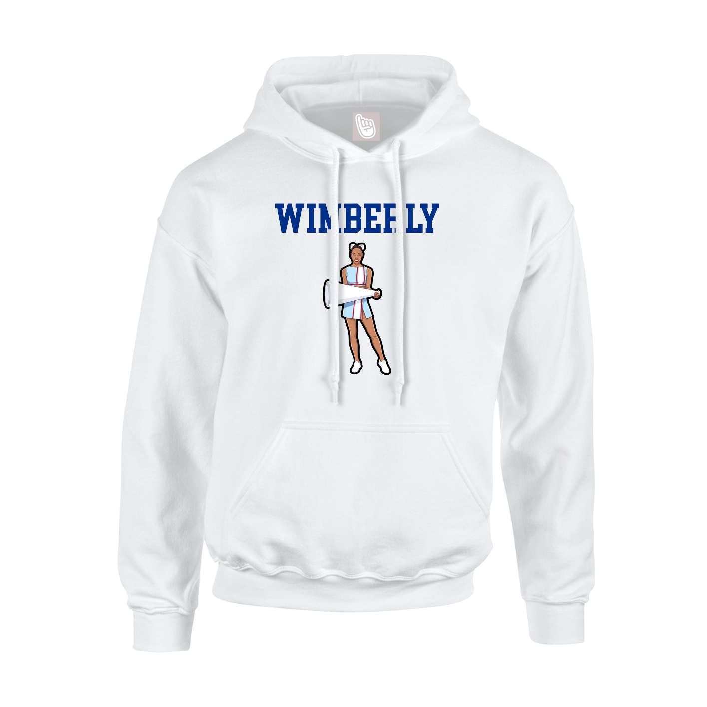Hoodie — Shirsey in White