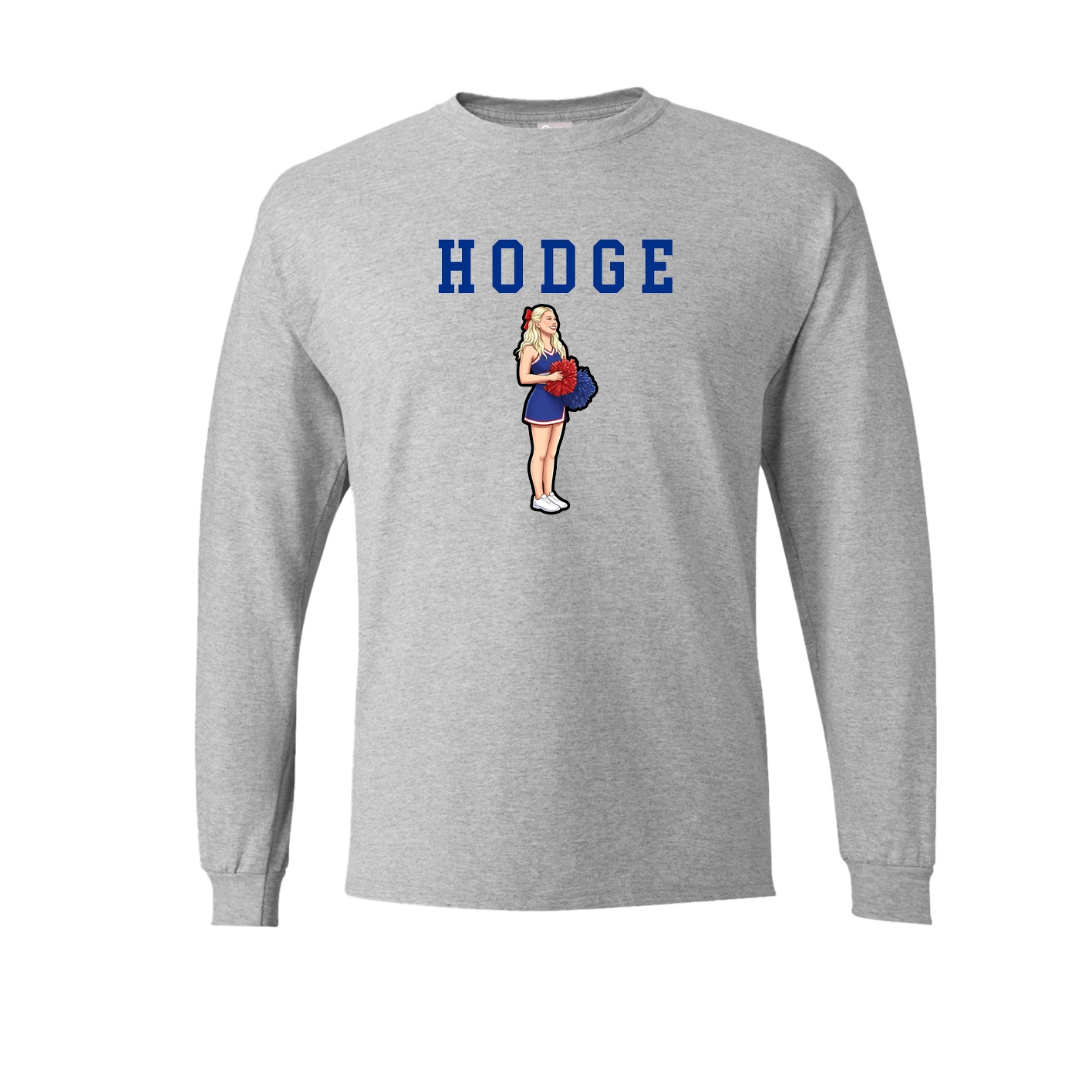 Long Sleeve Tee — Shirsey in Grey
