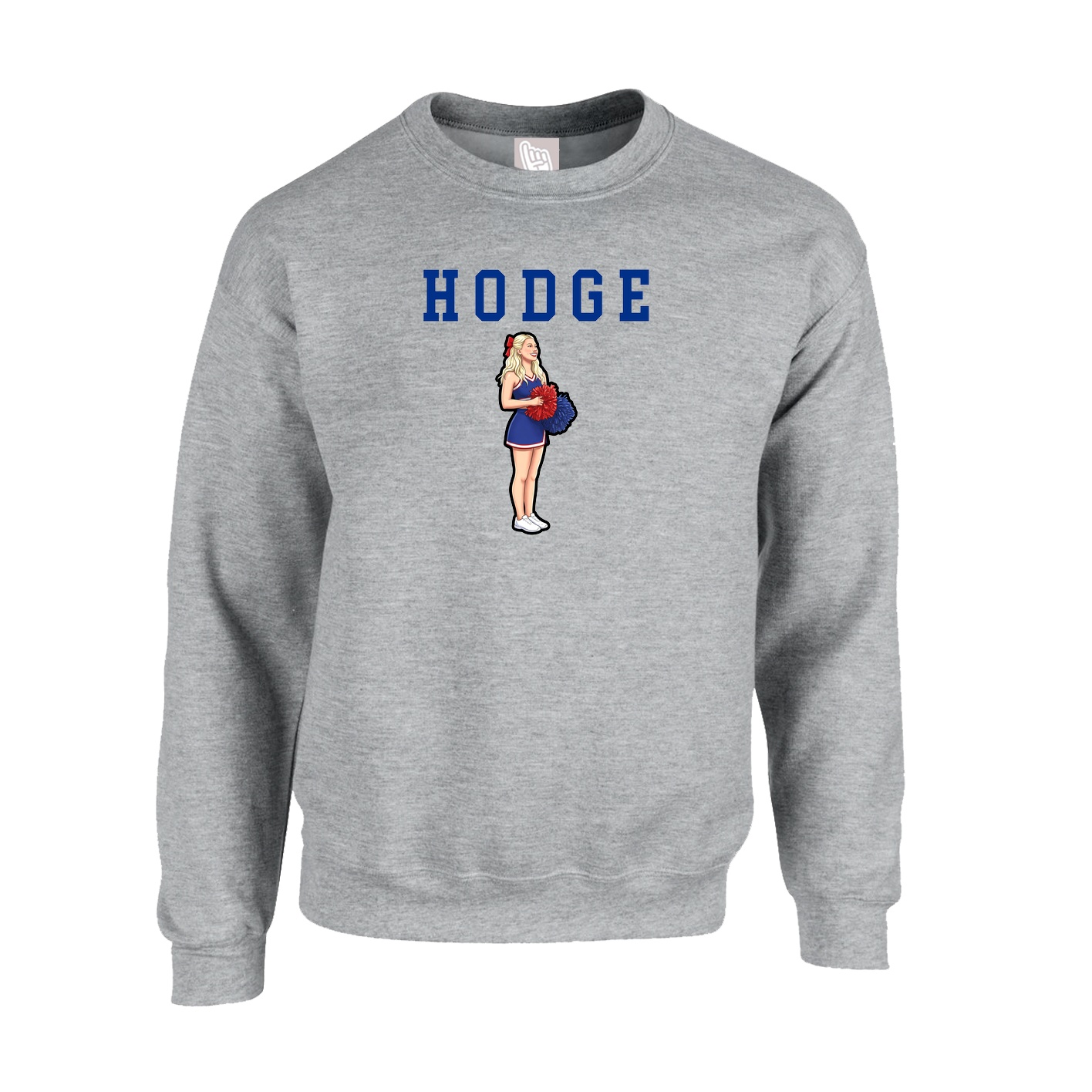 Fleece Crew — Shirsey in Grey