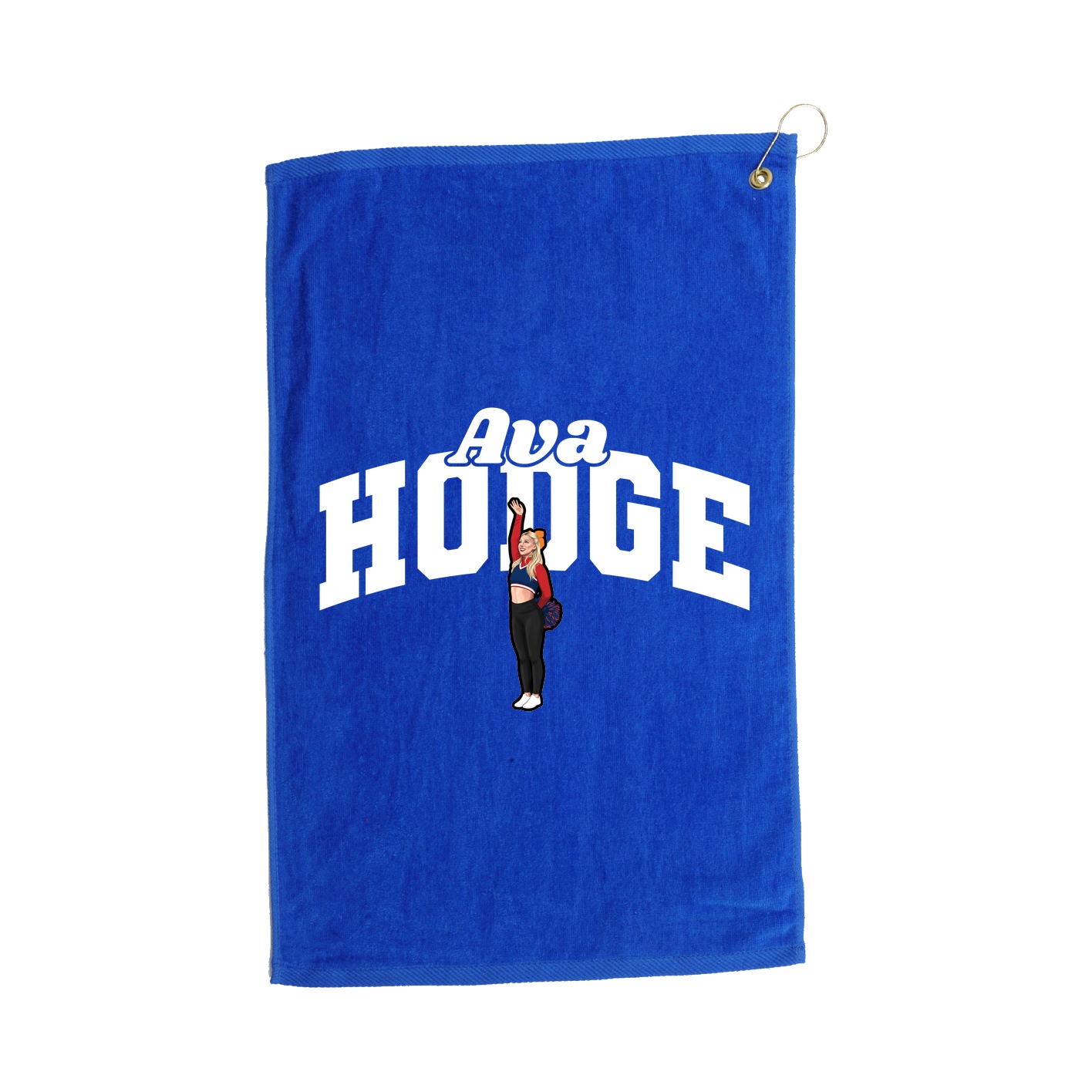Golf Towel — Signature Arch in Royal