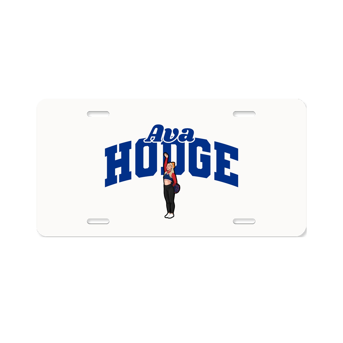 License Plate — Signature Arch in Classic