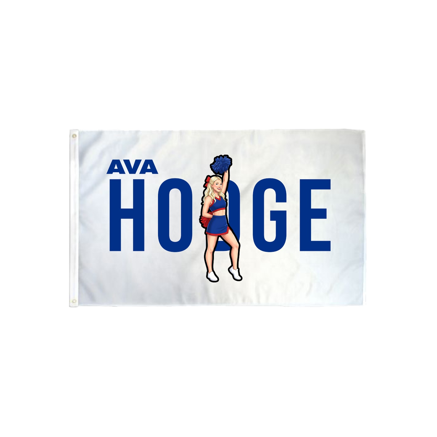 3x5 Flag — Player Name in Classic