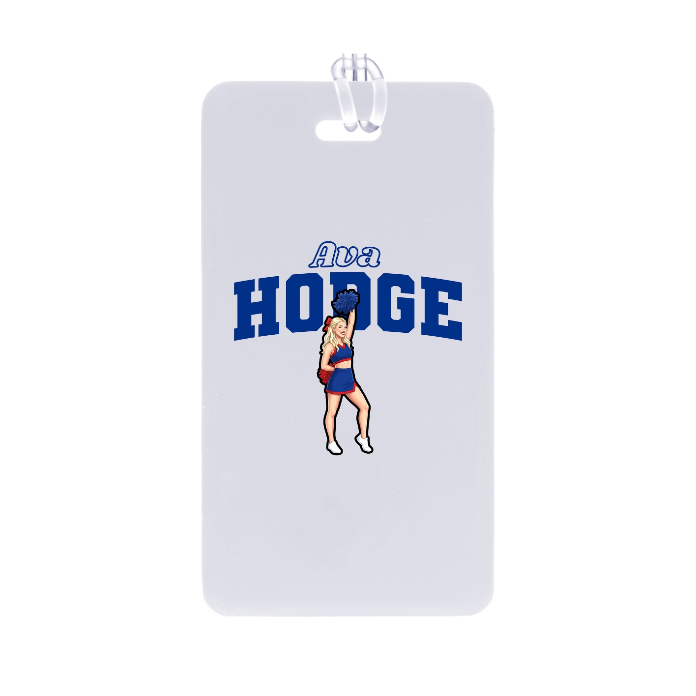 Bag Tag — Name Arch in Classic