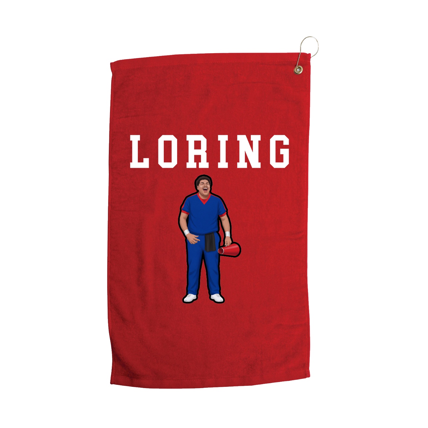 Golf Towel — Shirsey in Red