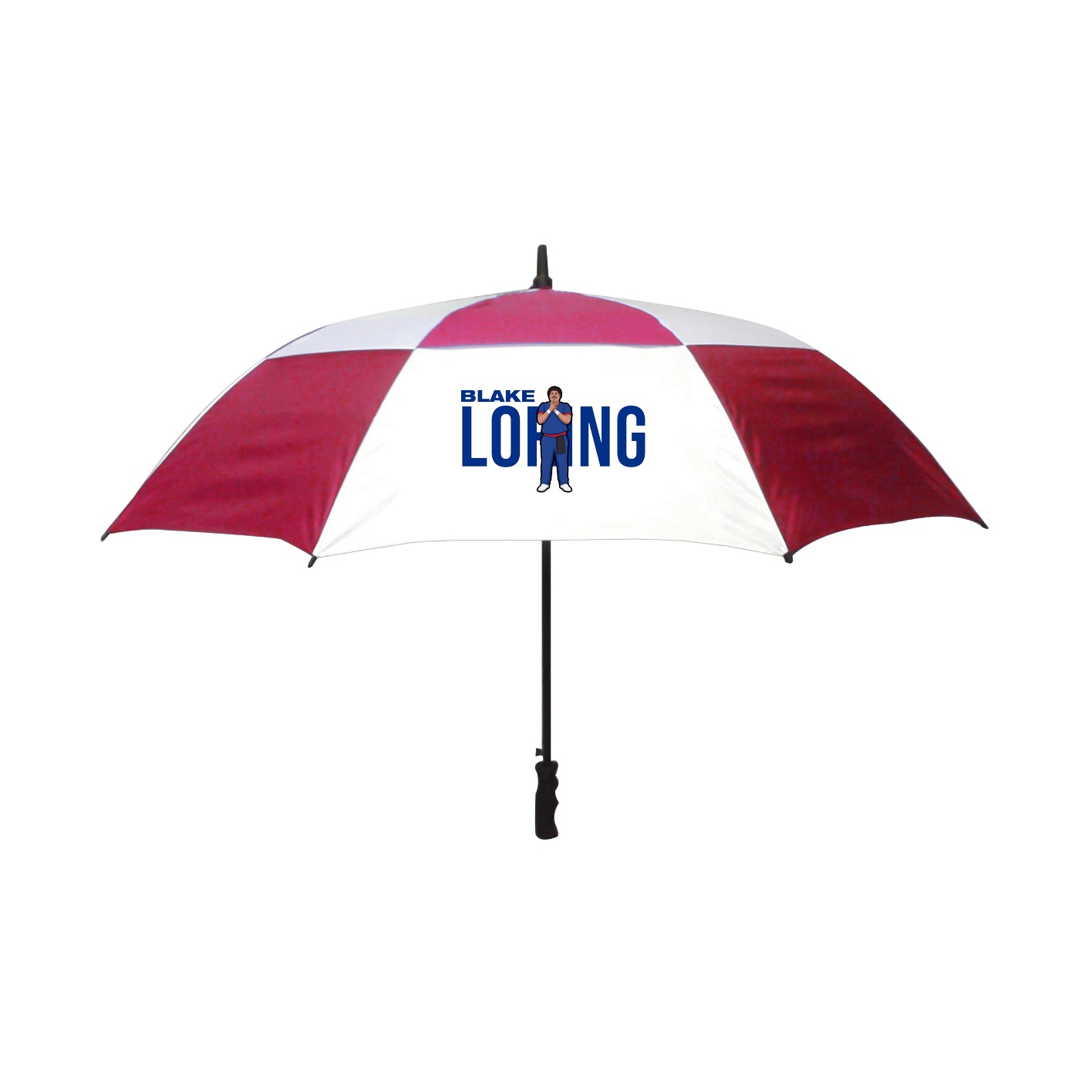 Golf Umbrella — Player Name in Red