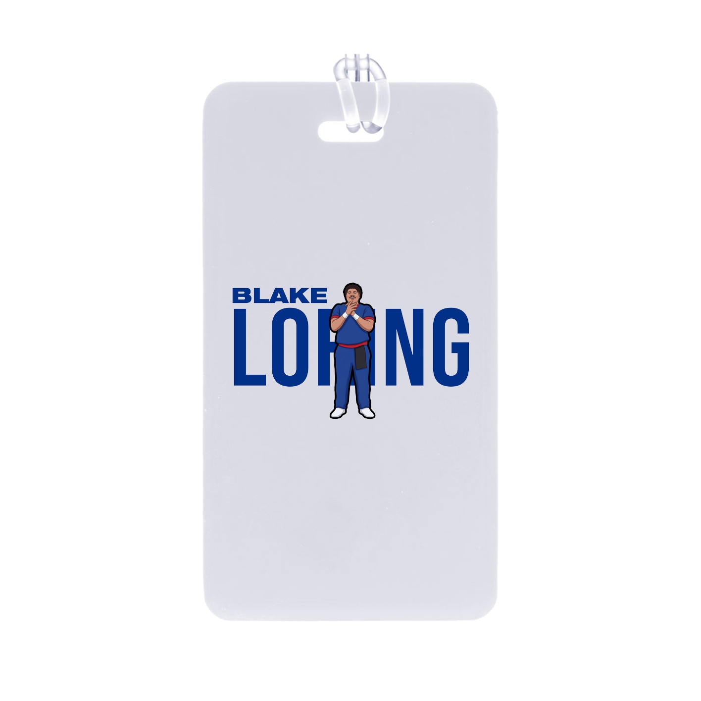 Bag Tag — Player Name in Classic