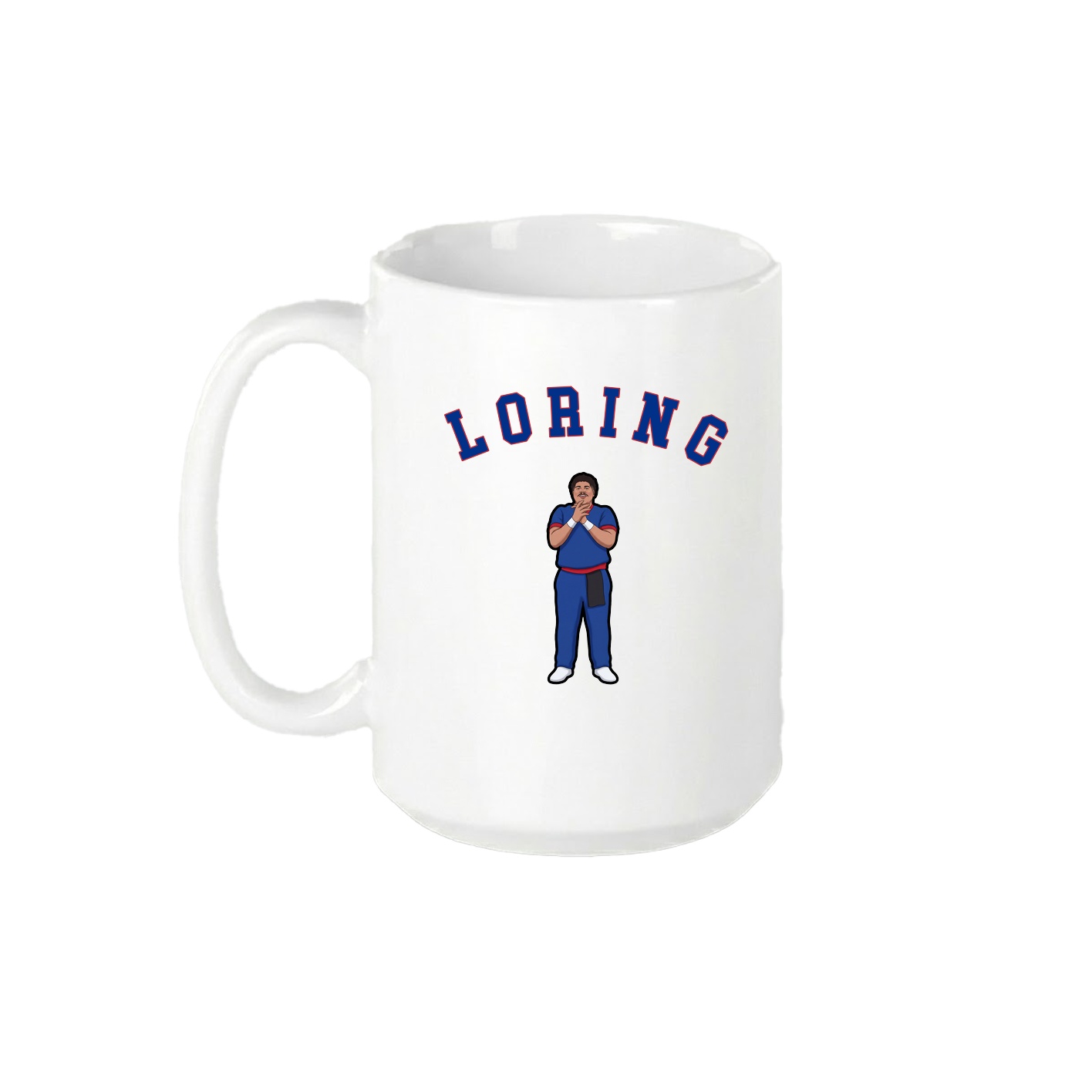 15oz Coffee Mug — Shirsey Arch in White
