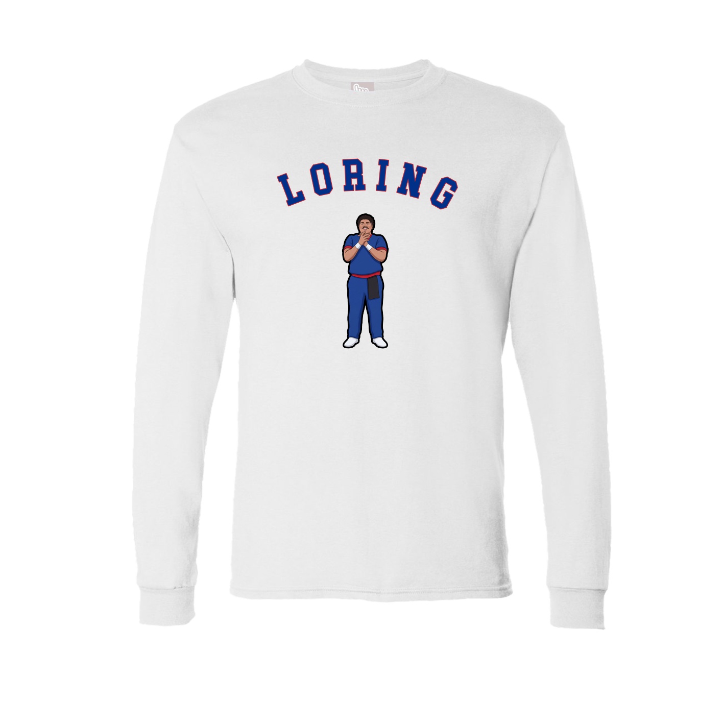 Long Sleeve Tee — Shirsey Arch in White