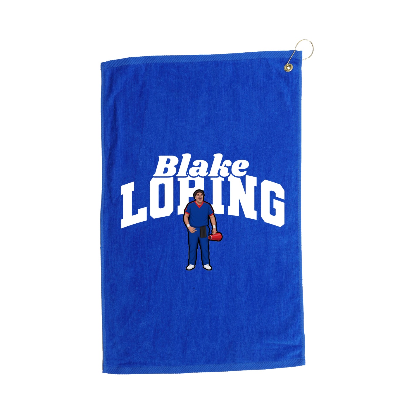 Golf Towel — Signature Arch in Royal