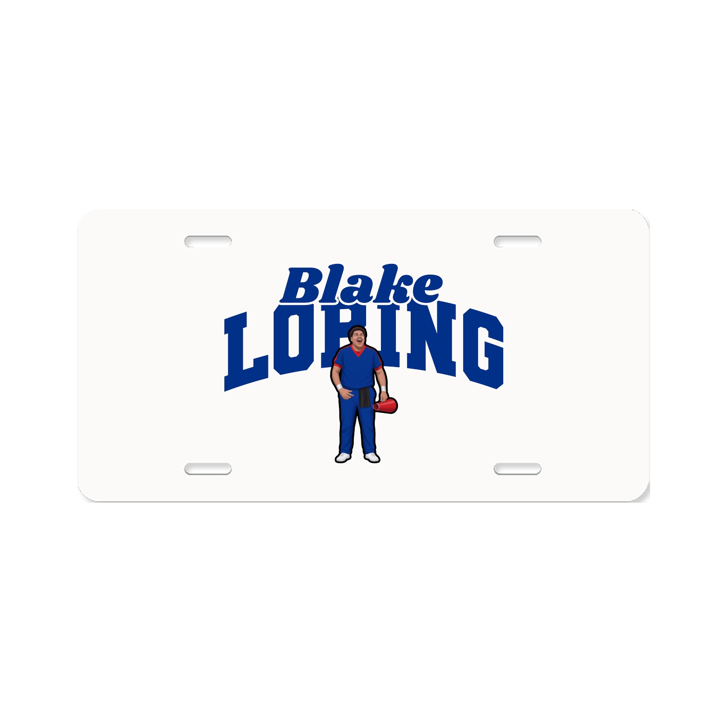 License Plate — Signature Arch in Classic
