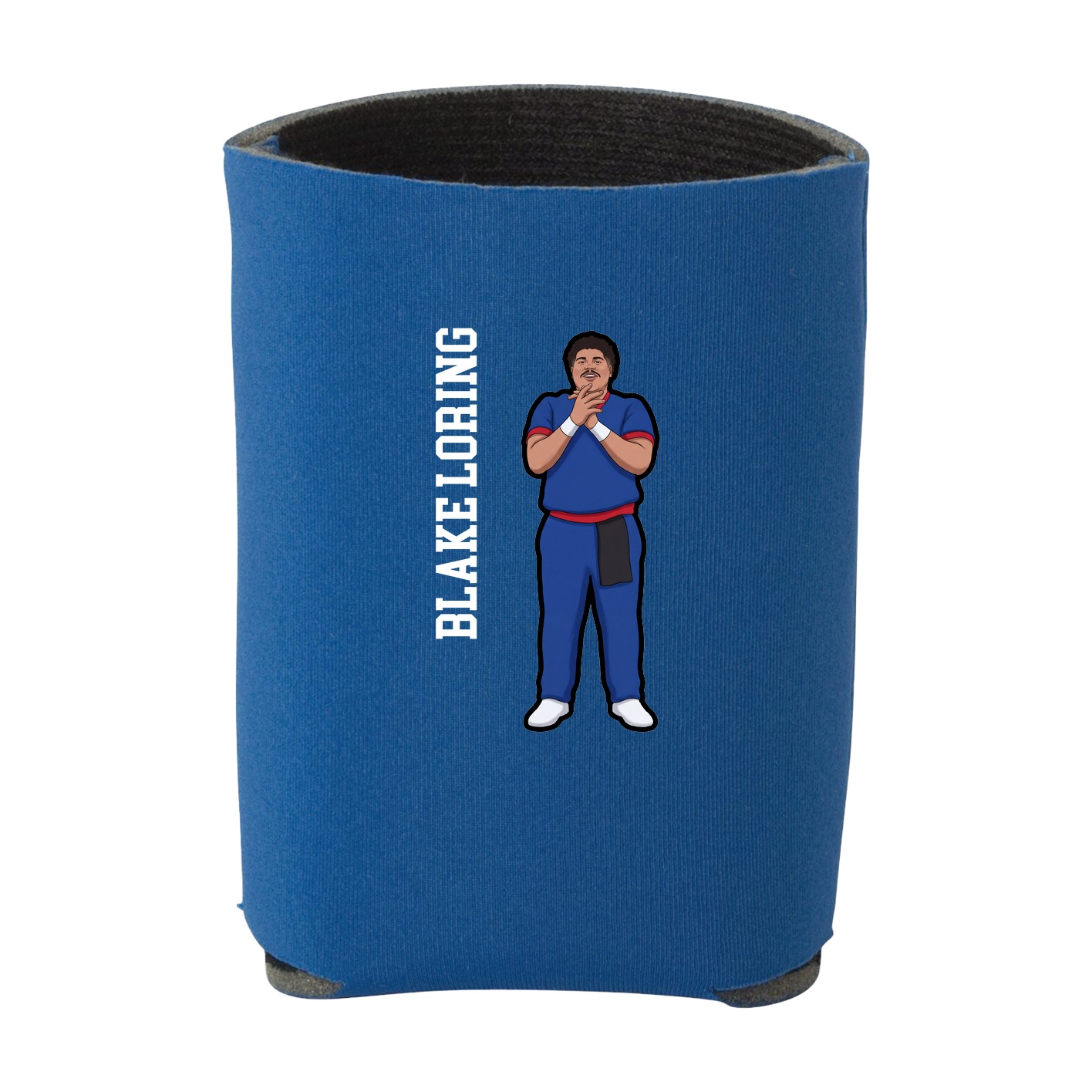 Can Holder — Name Vertical in Royal