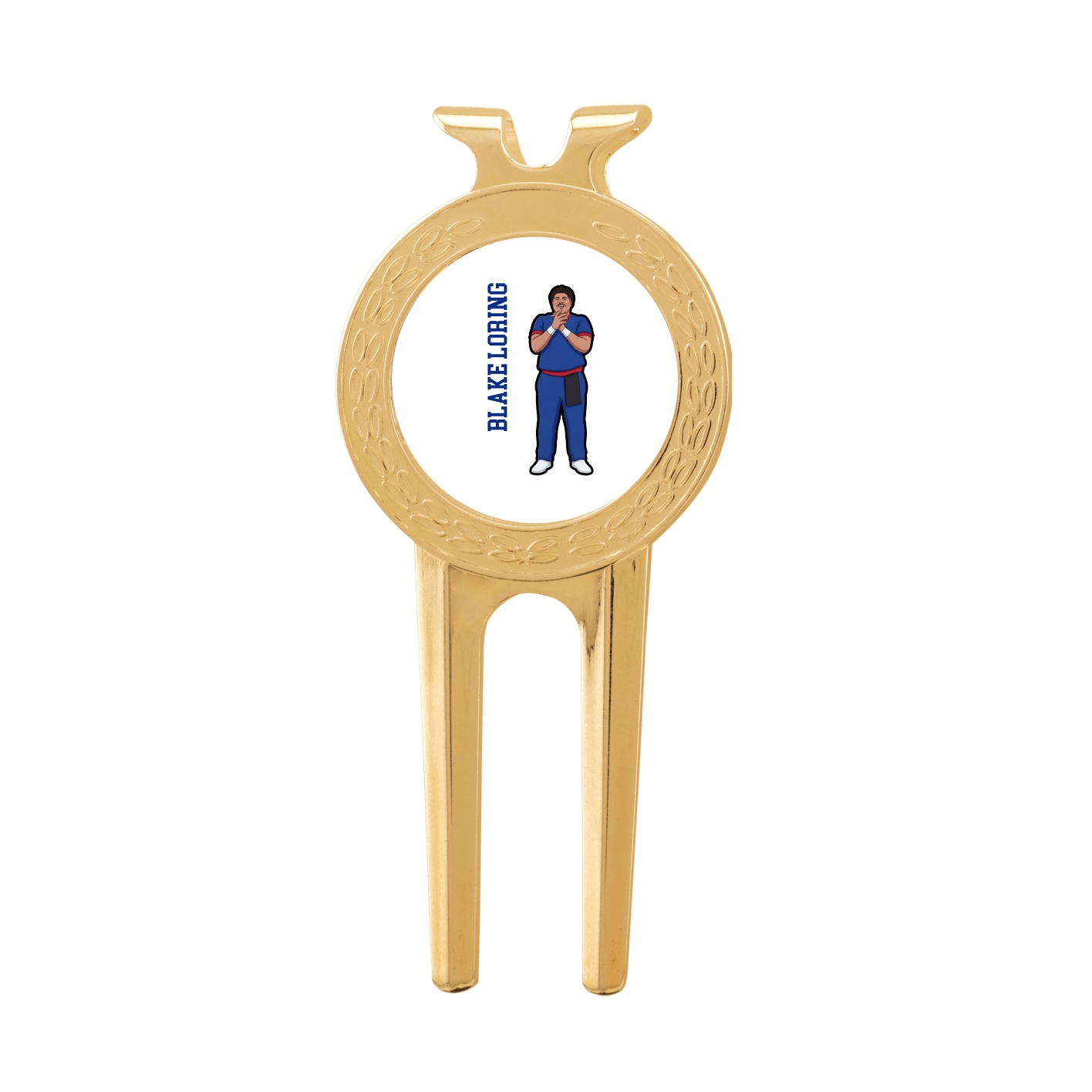 Divot Tool with Ball Marker — Name Vertical in Classic