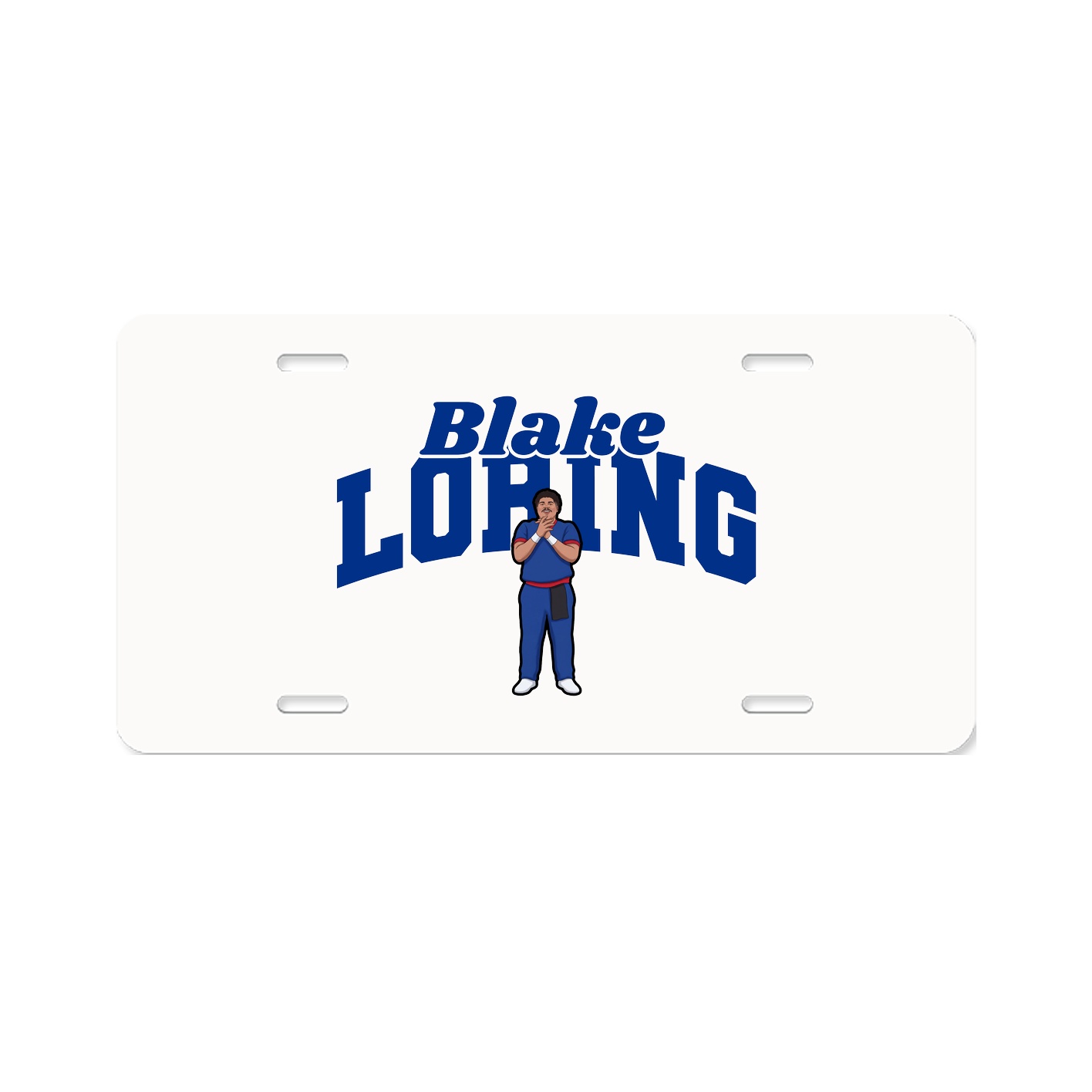 License Plate — Signature Arch in Classic