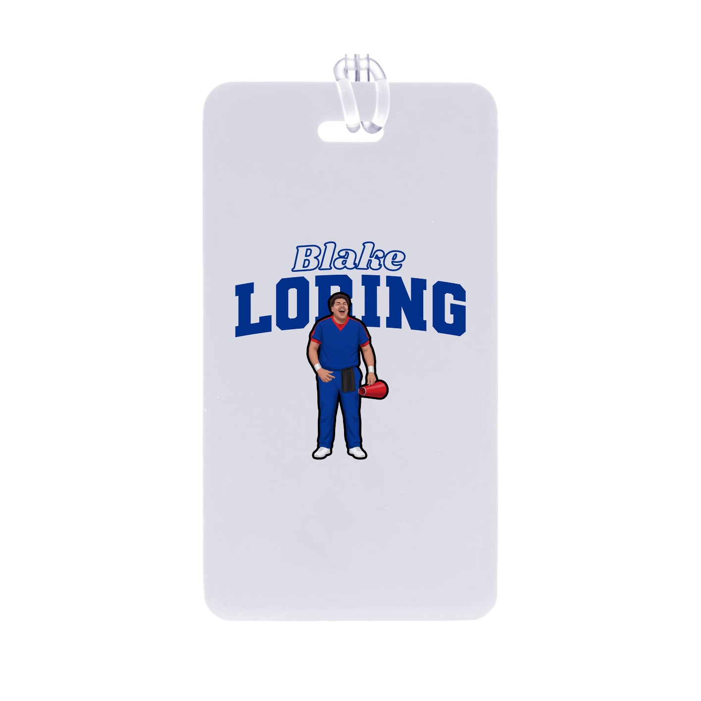 Bag Tag — Name Arch in Classic