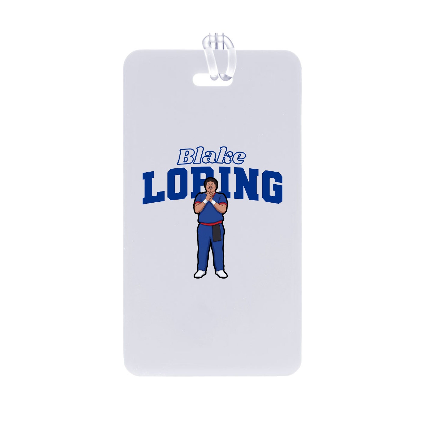 Bag Tag — Name Arch in Classic