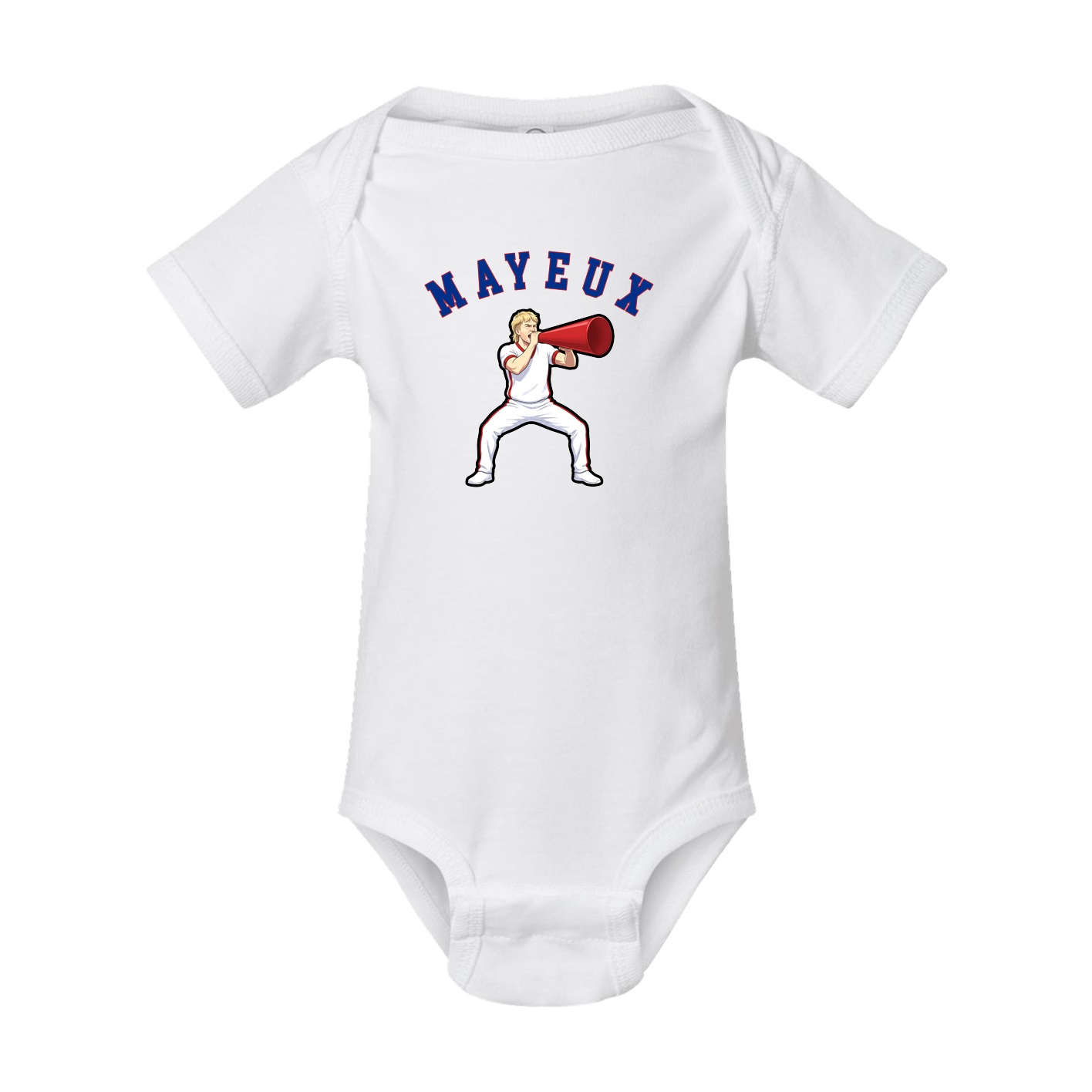 Baby Onesie — Shirsey Arch in White