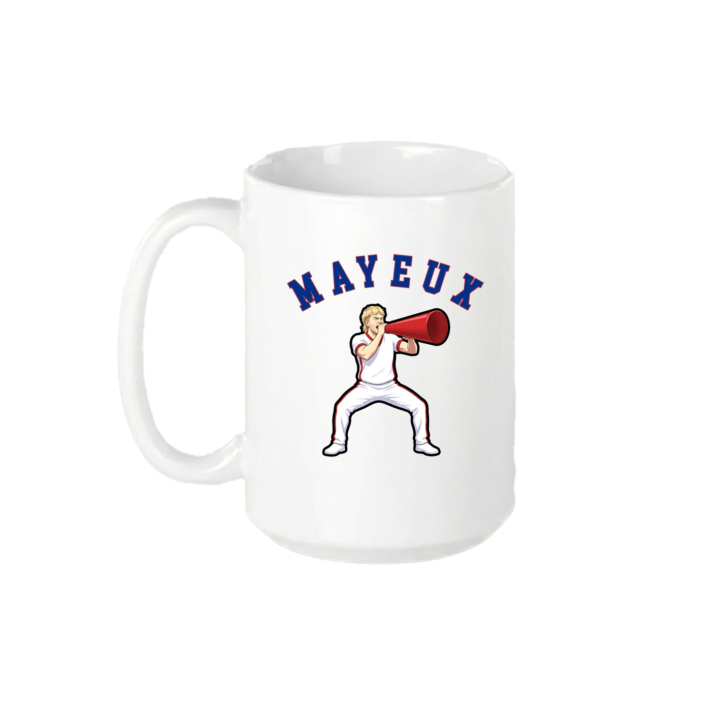 15oz Coffee Mug — Shirsey Arch in White