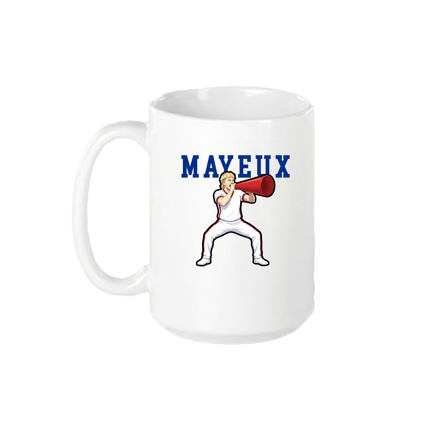 15oz Coffee Mug — Shirsey in White