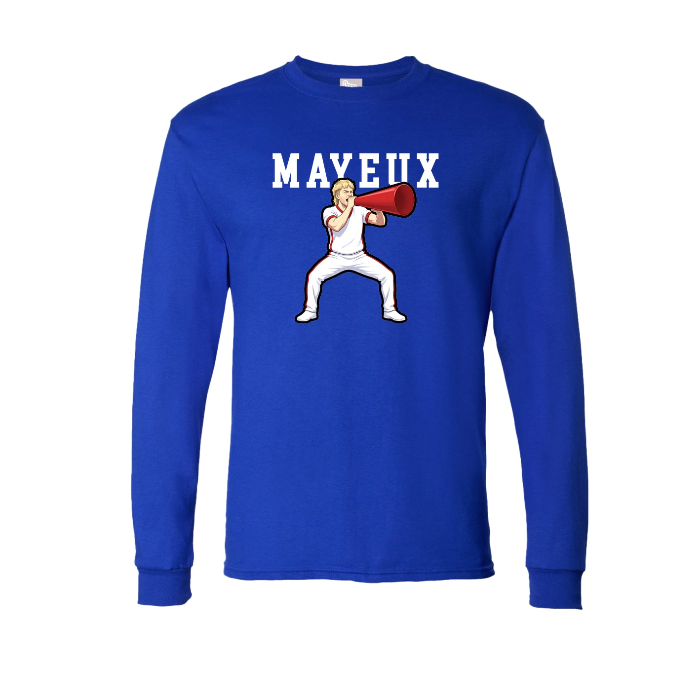 Long Sleeve Tee — Shirsey in Royal