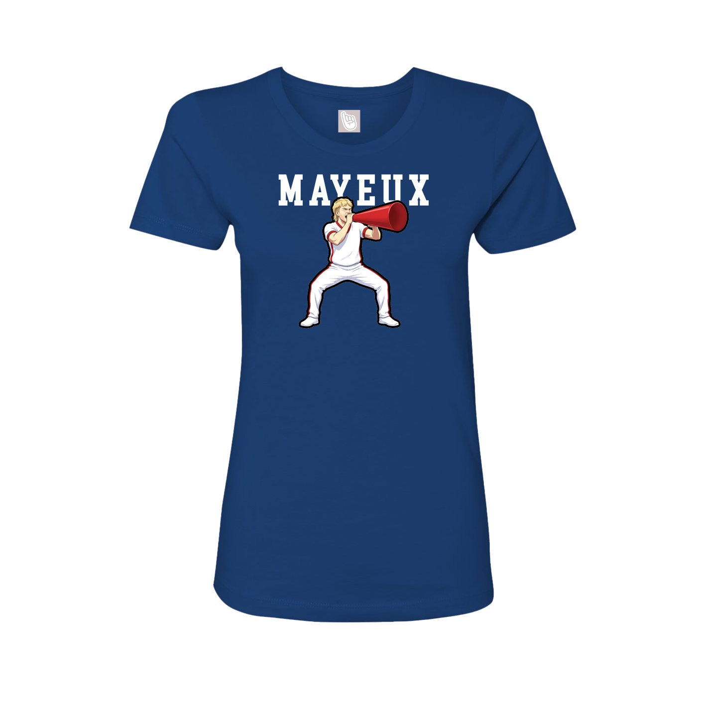 Fitted Women's Tee — Shirsey in Royal