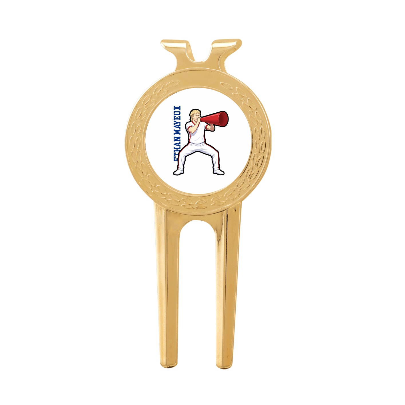 Divot Tool with Ball Marker — Name Vertical in Classic
