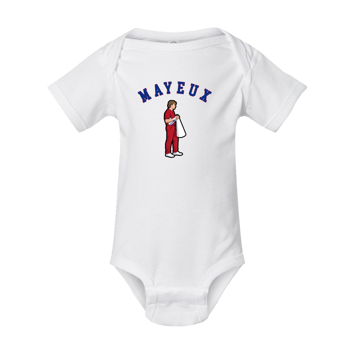 Baby Onesie — Shirsey Arch in White