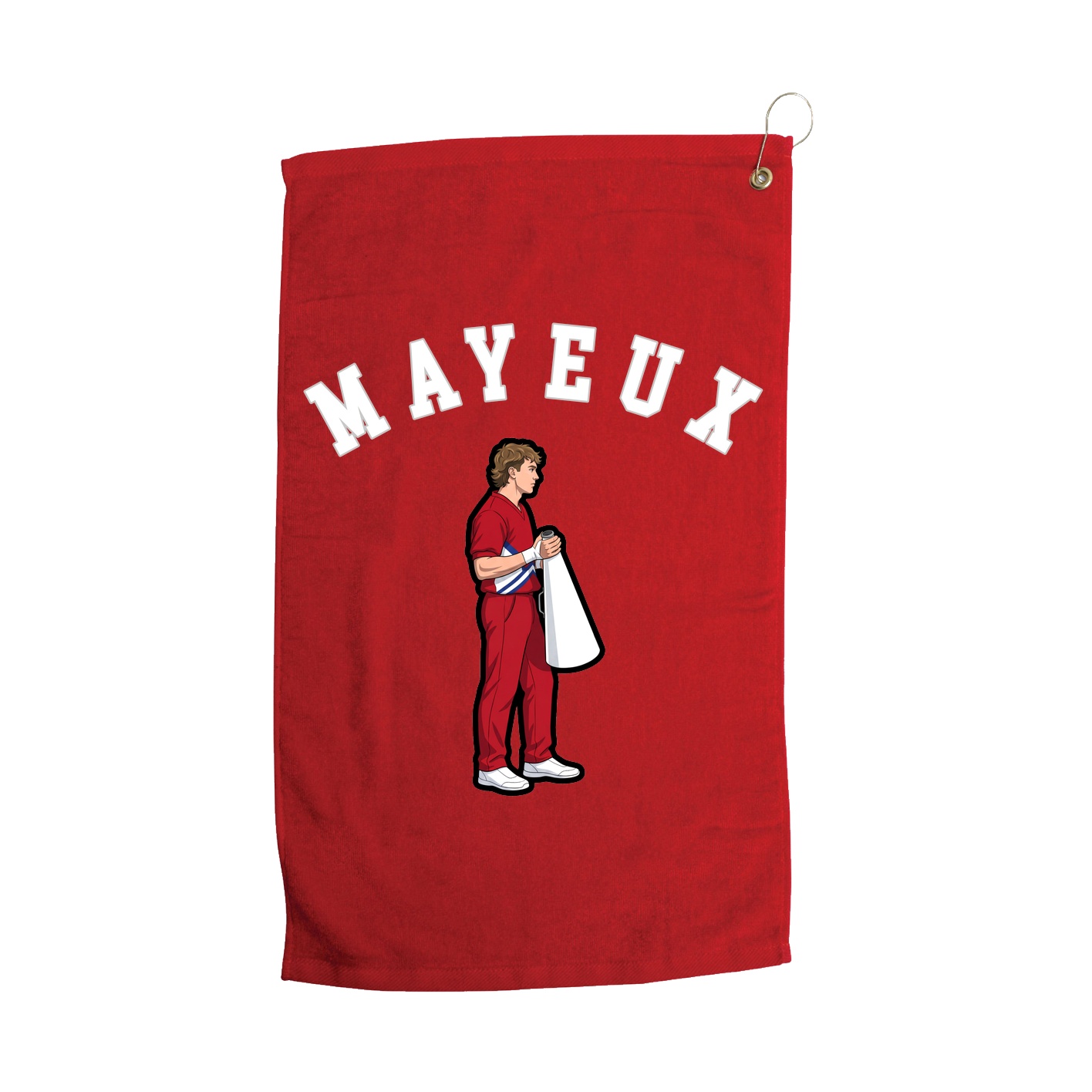 Golf Towel — Shirsey Arch in Red