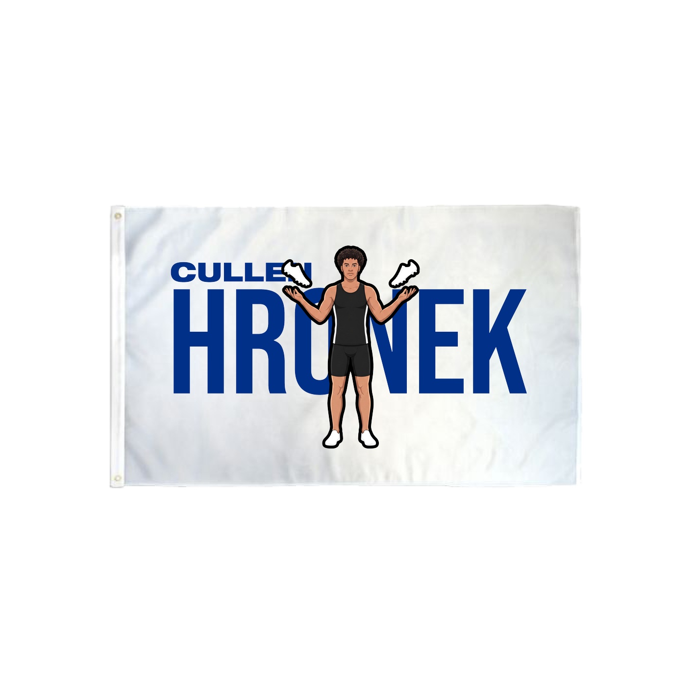 3x5 Flag — Player Name in Classic