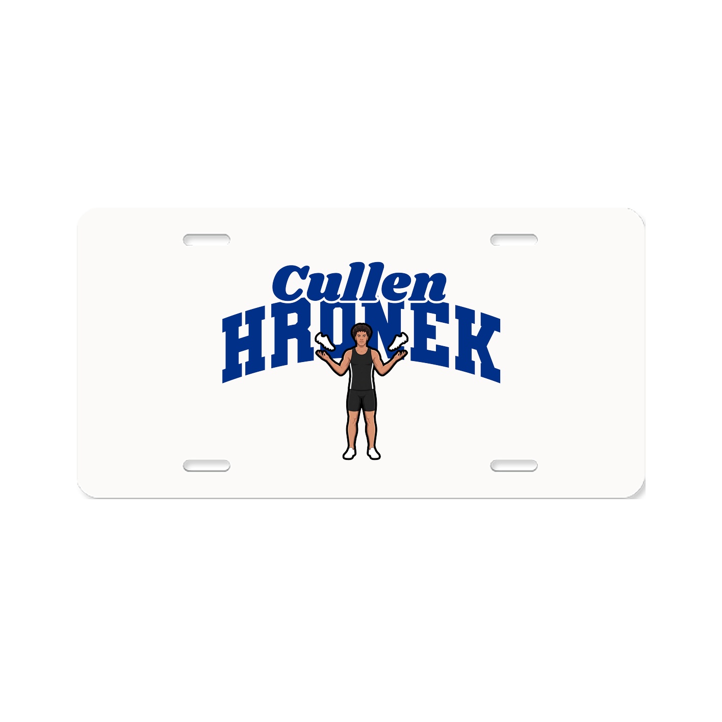 License Plate — Signature Arch in Classic