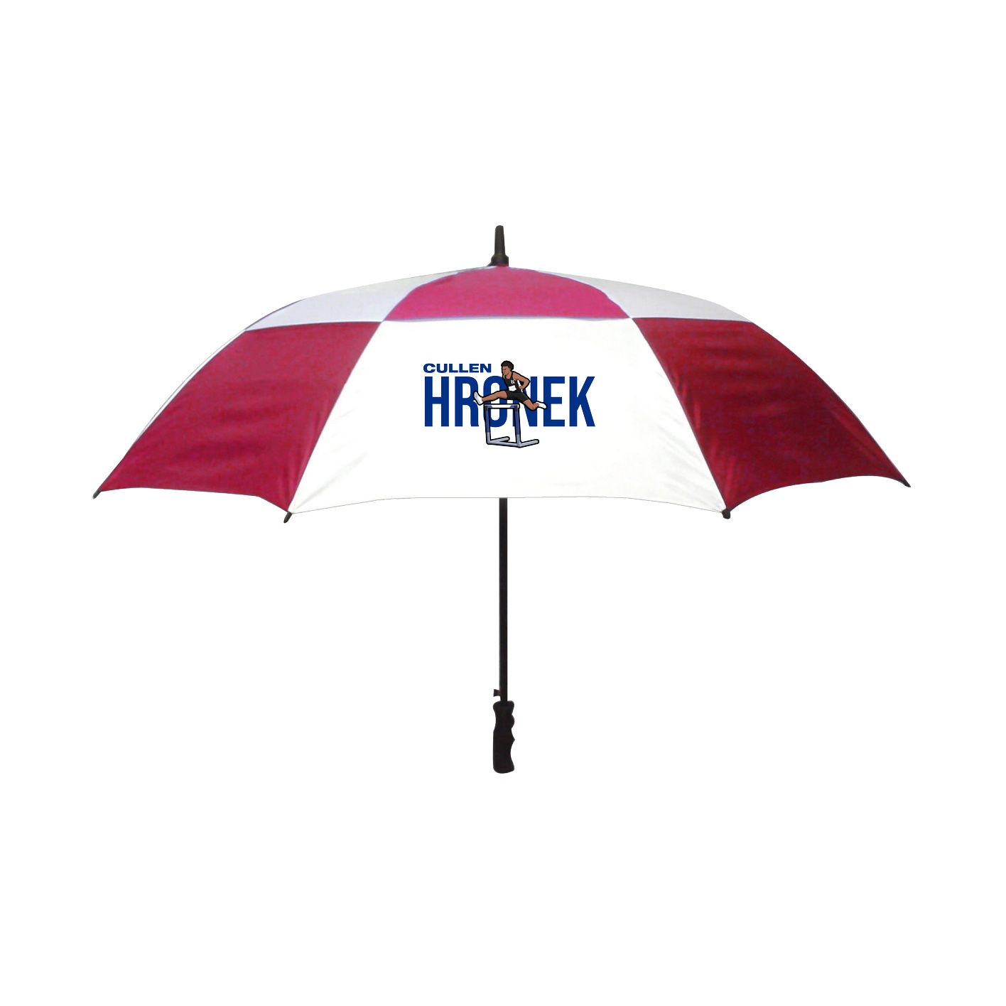 Golf Umbrella — Player Name in Red