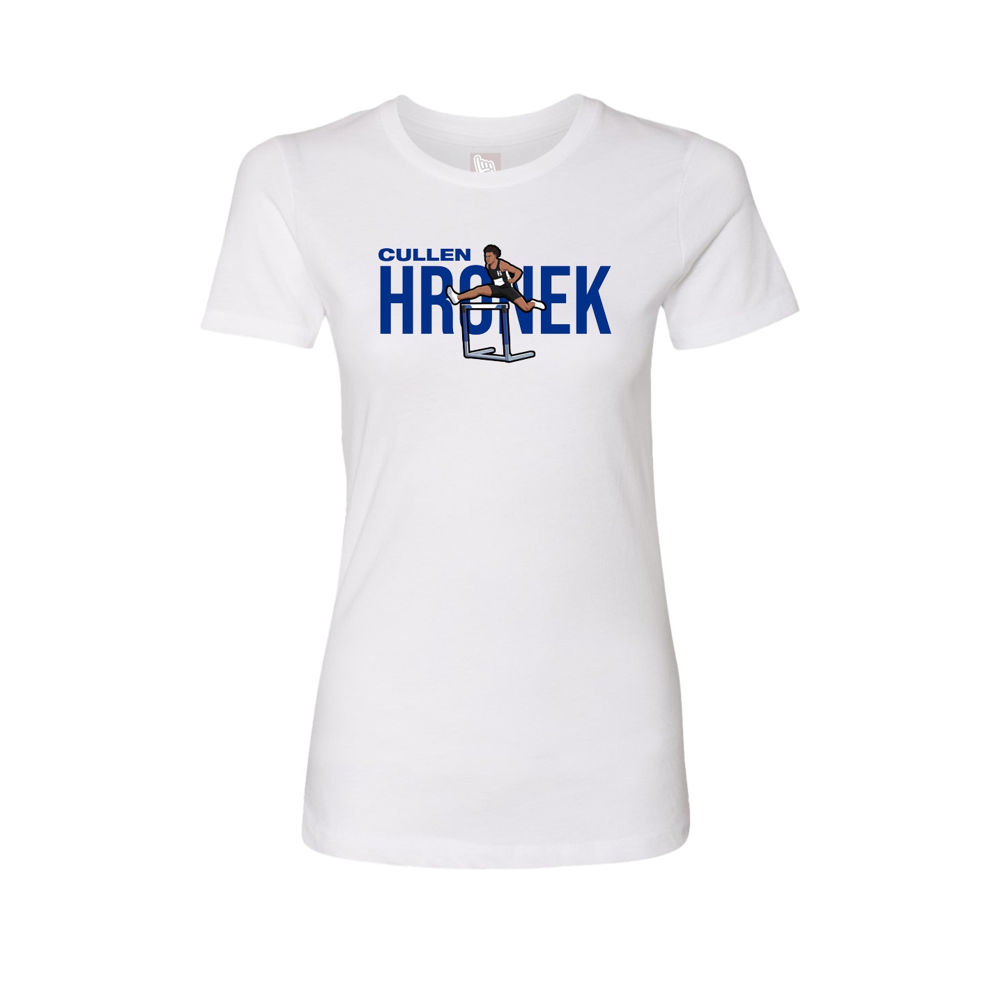 Womens Tee — Player Name in White