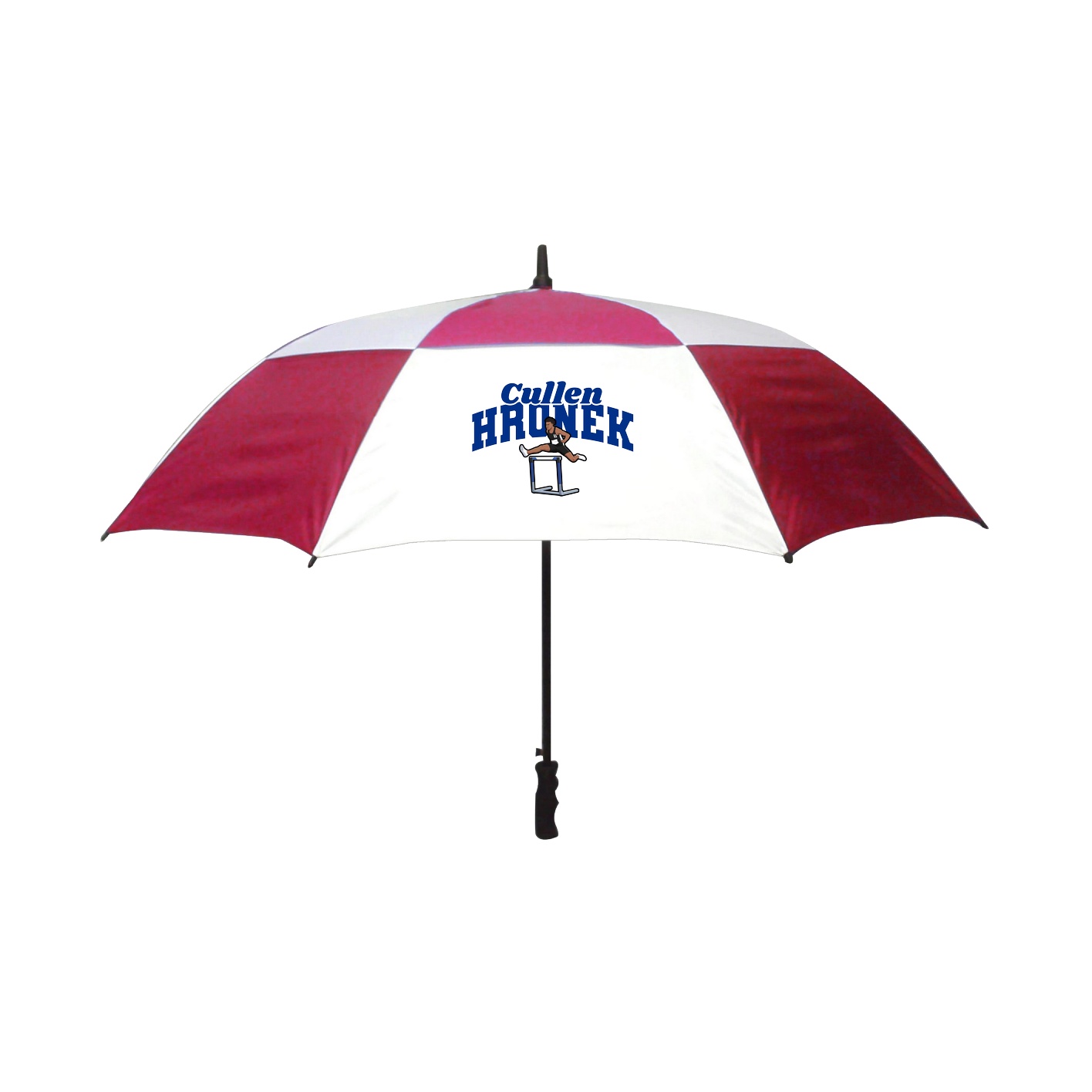 Golf Umbrella — Signature Arch in Red