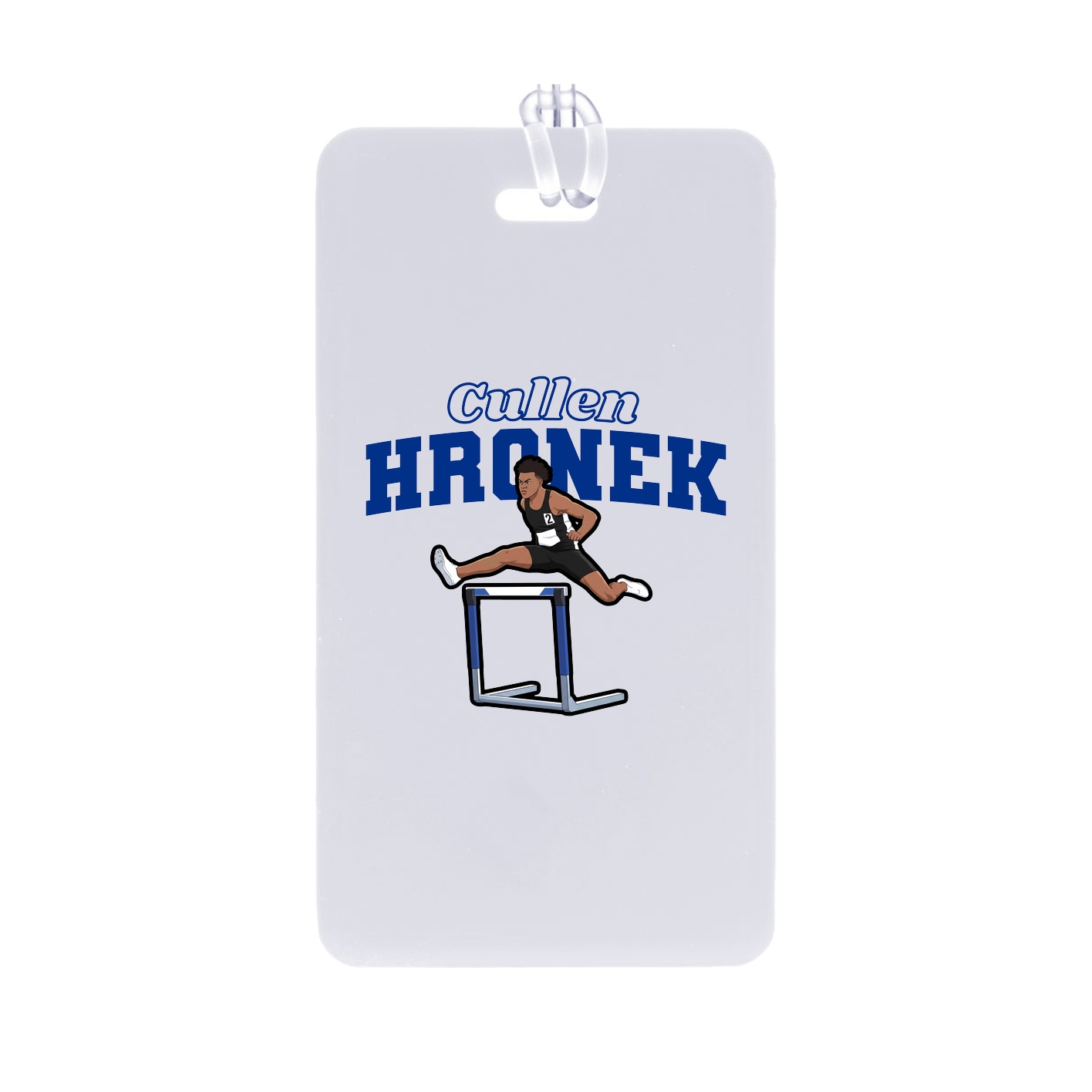 Bag Tag — Name Arch in Classic