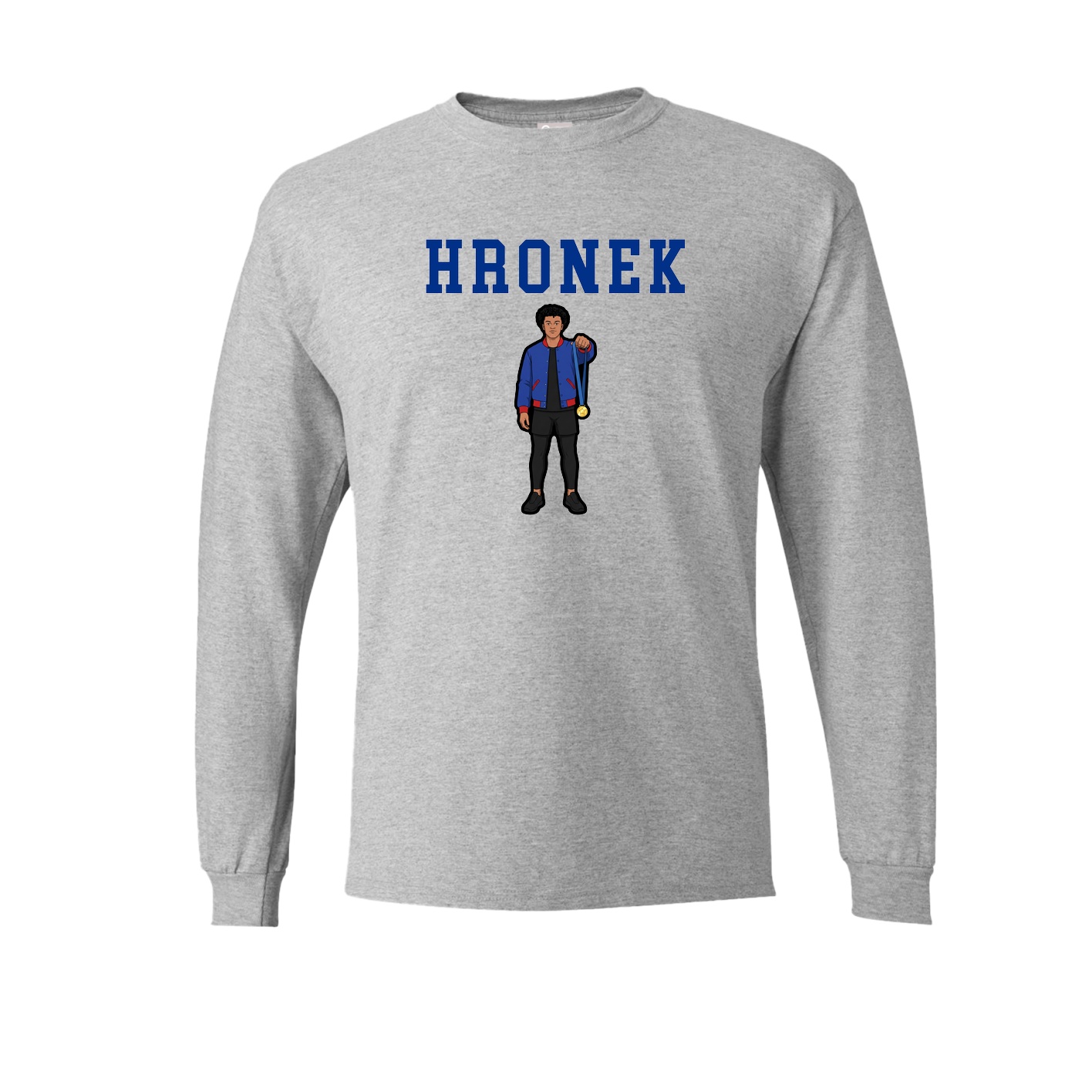 Long Sleeve Tee — Shirsey in Grey
