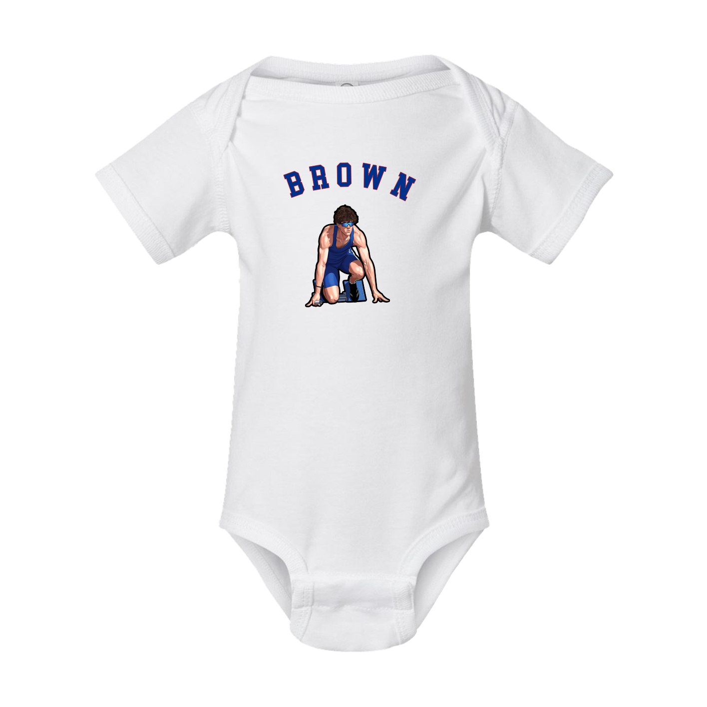 Baby Onesie — Shirsey Arch in White