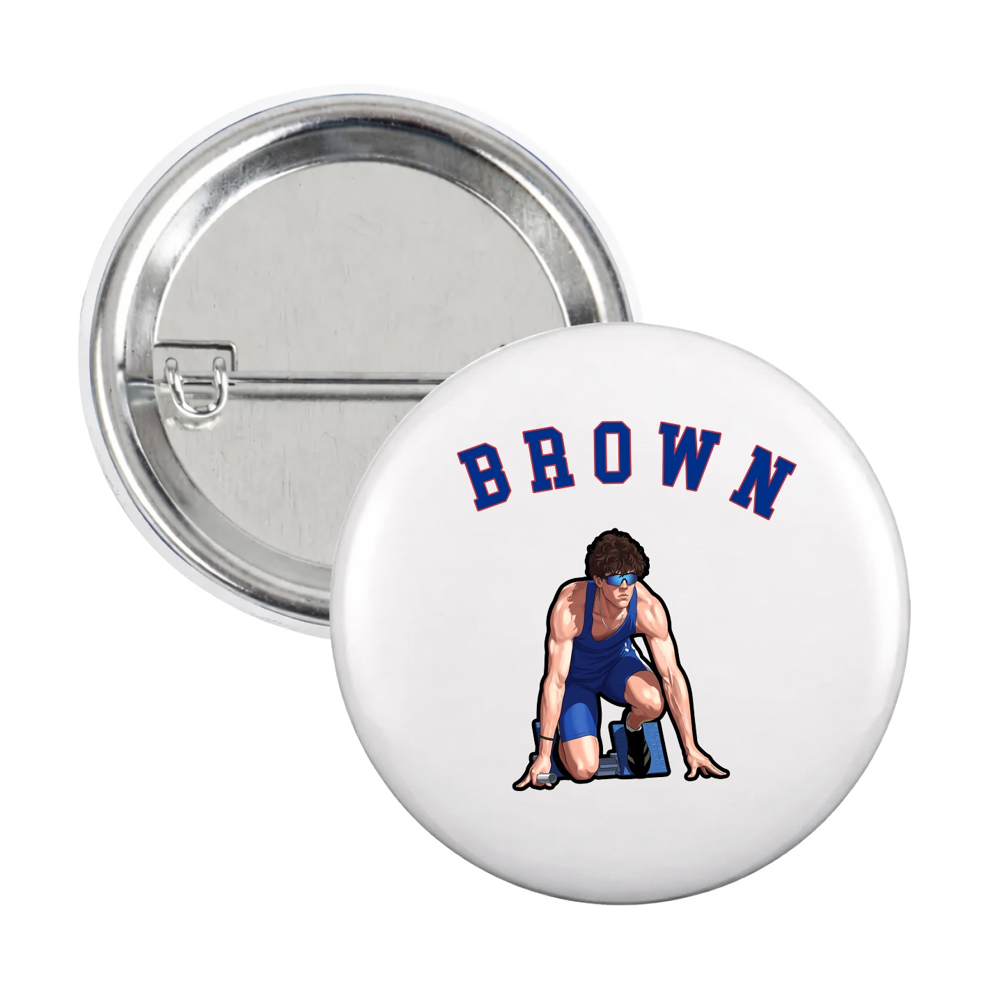 Game Day Button — Shirsey Arch in White