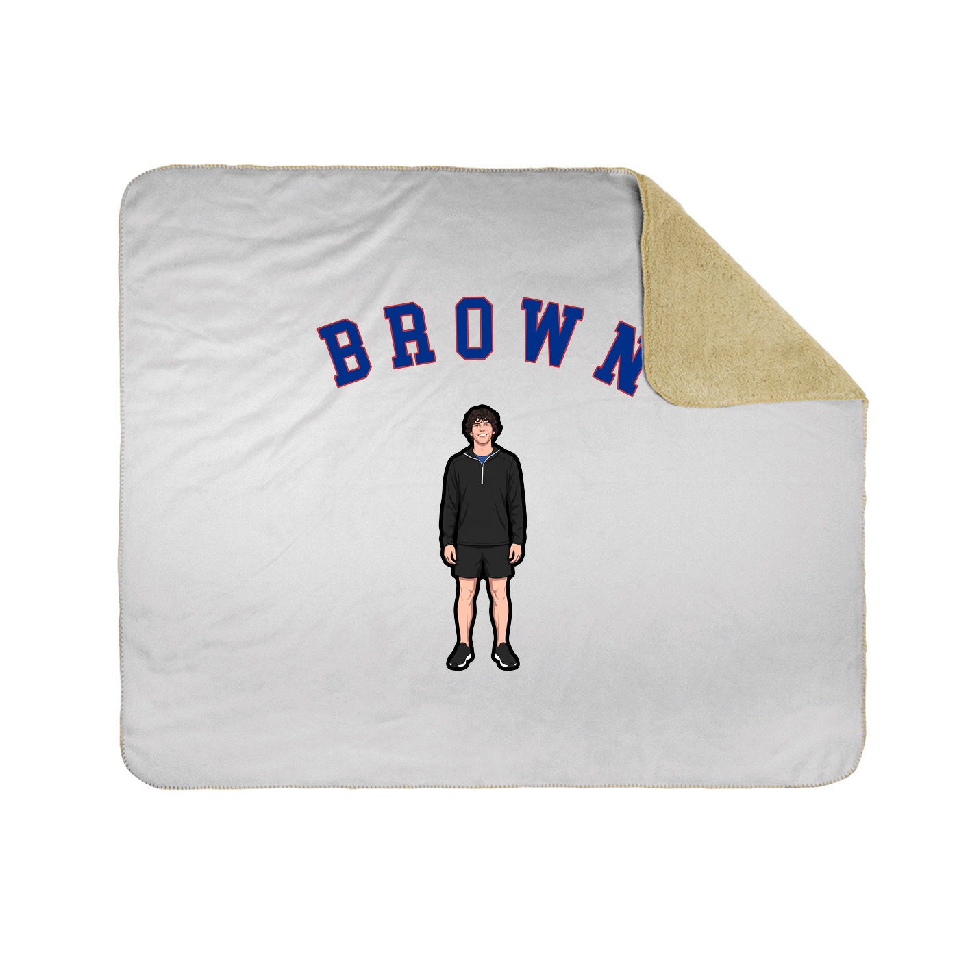 Throw Blanket — Shirsey Arch in White