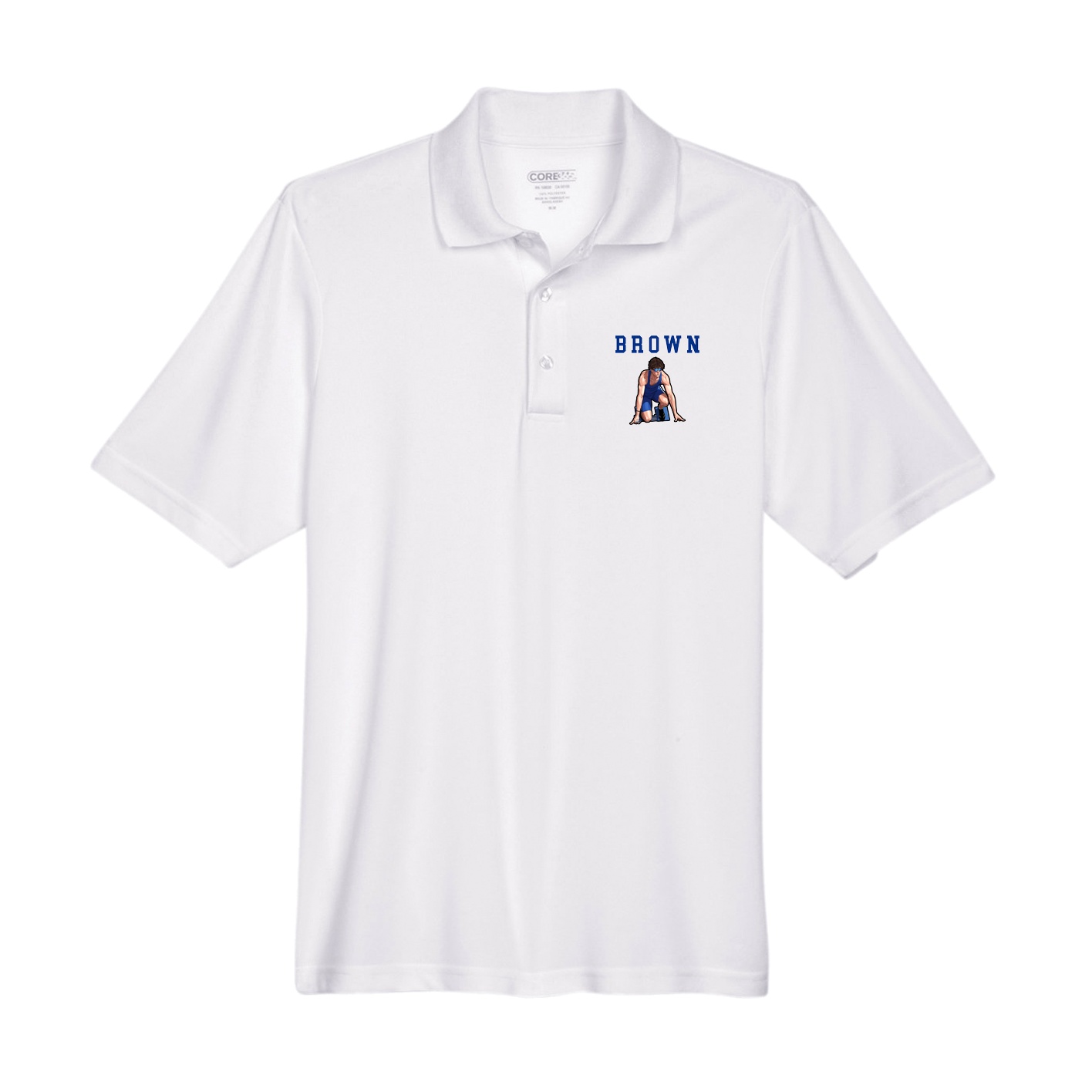 Performance Polo — Shirsey in White