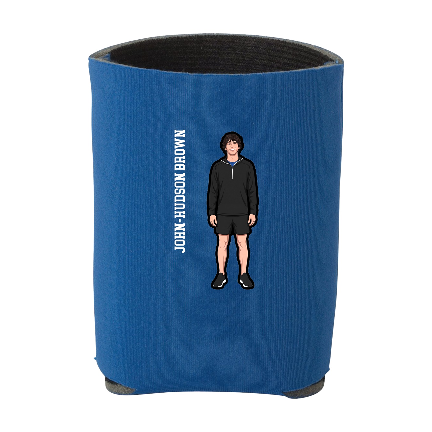 Can Holder — Name Vertical in Royal