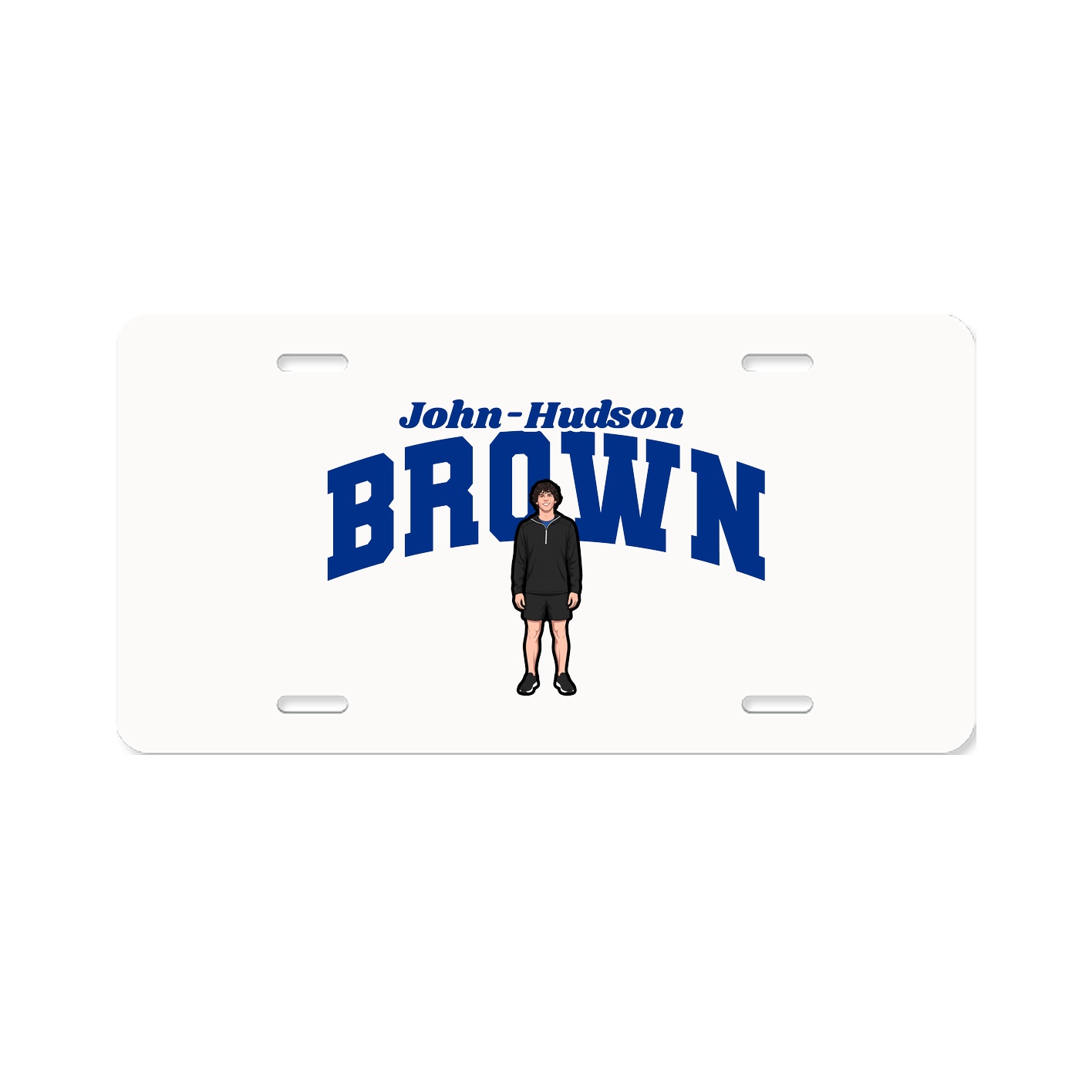 License Plate — Signature Arch in Classic