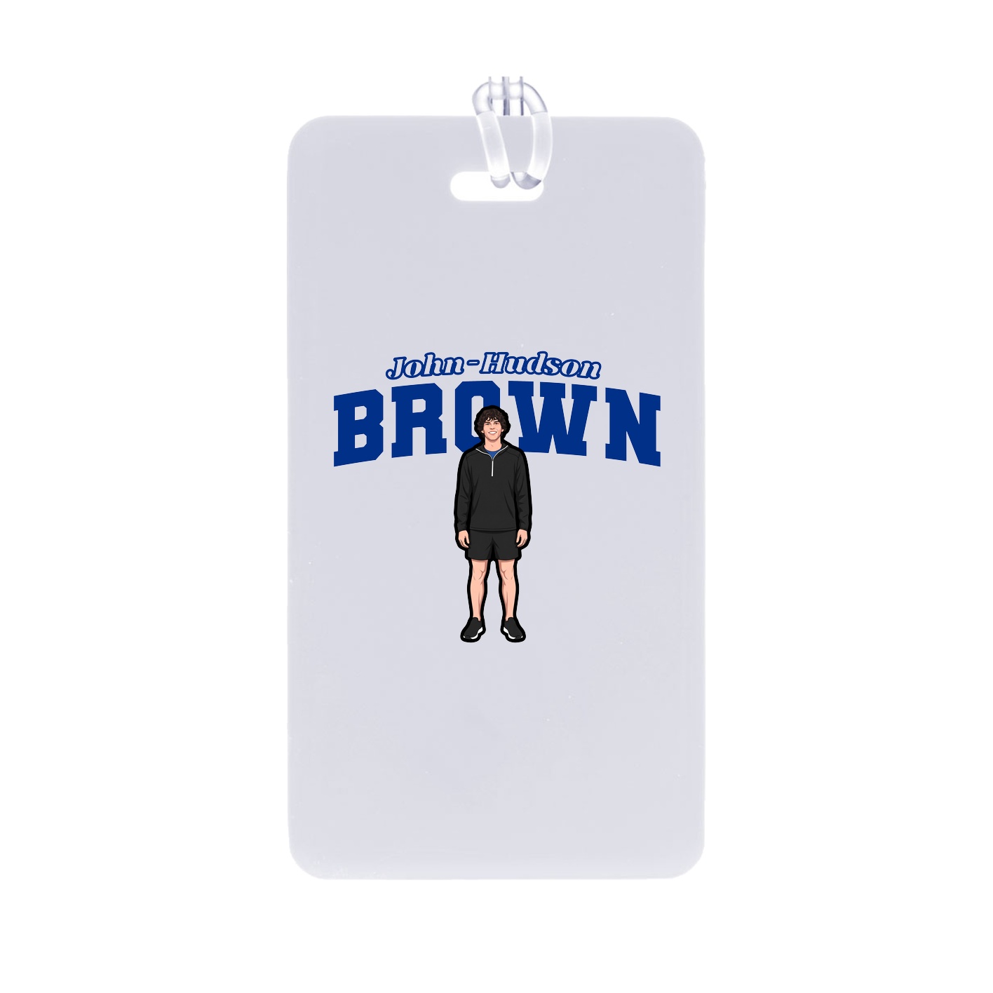 Bag Tag — Name Arch in Classic
