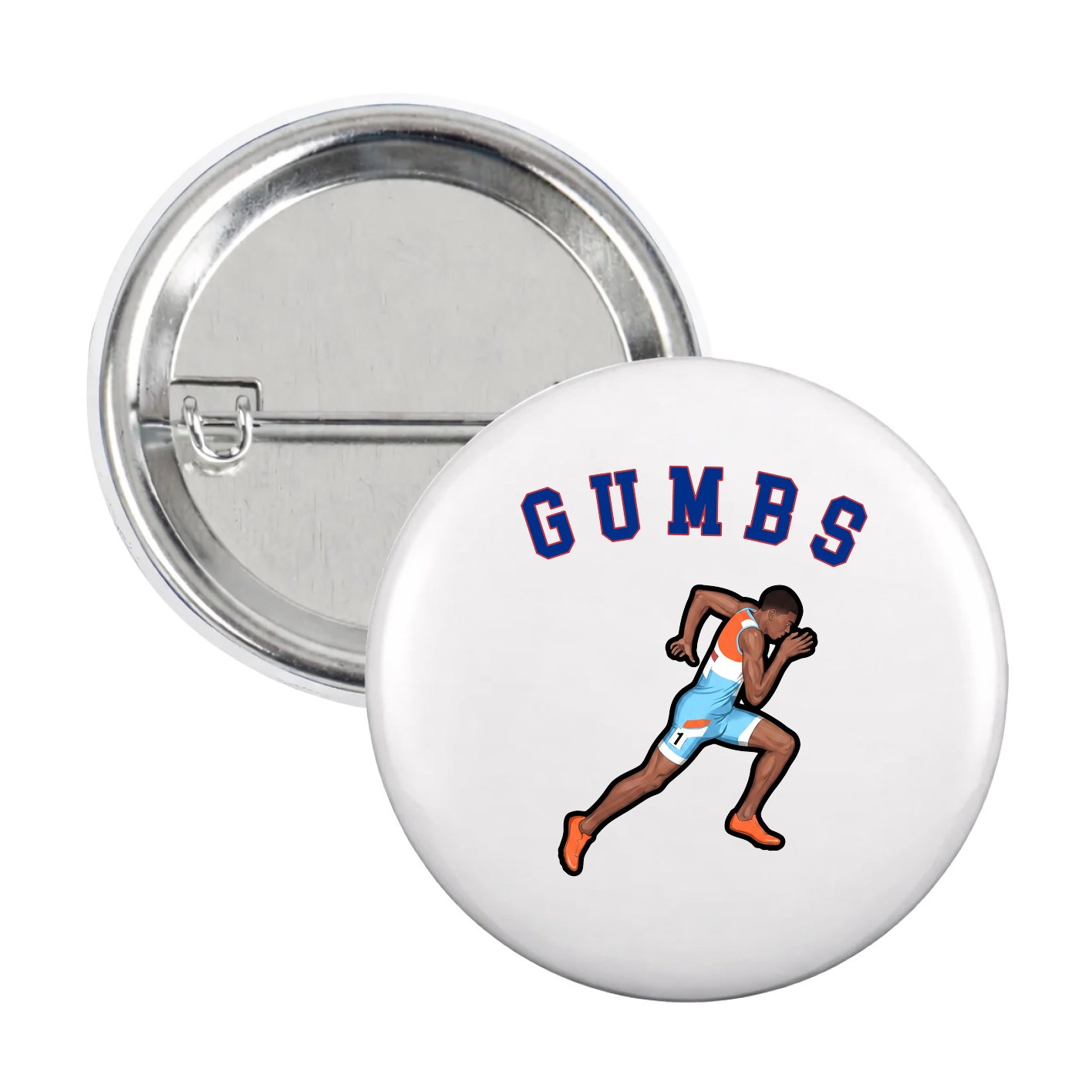 Game Day Button — Shirsey Arch in White