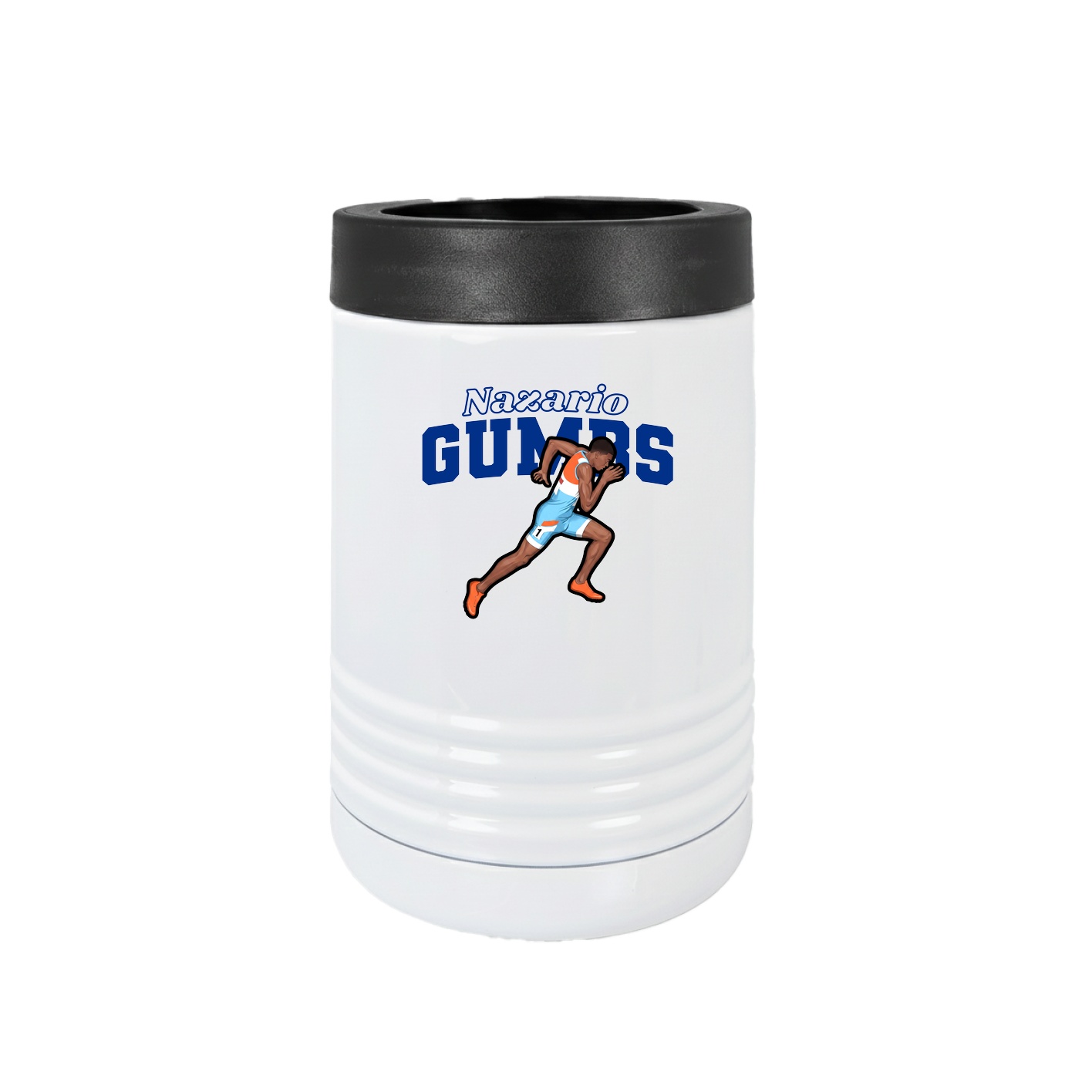Beverage Holder — Name Arch in White