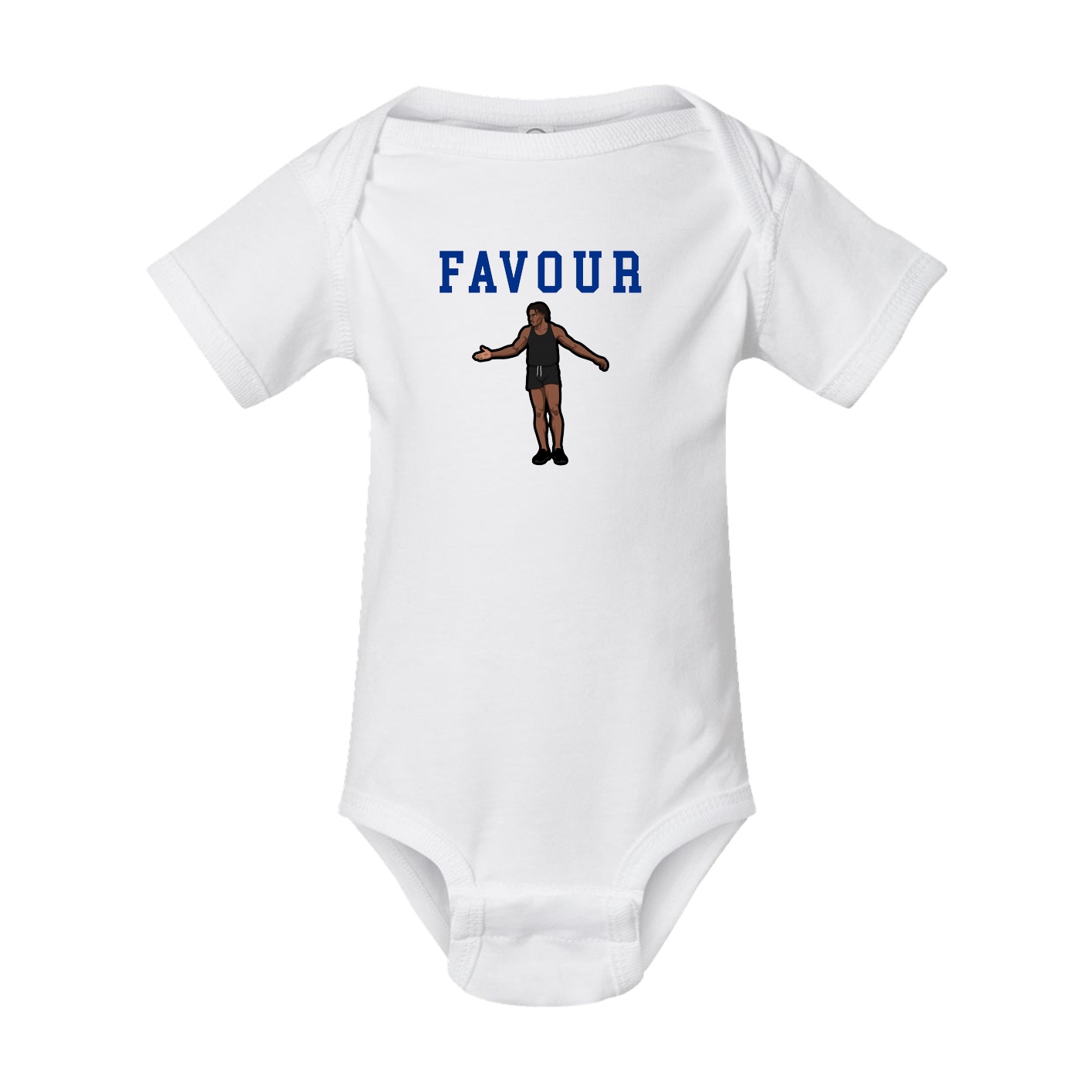 Baby Onesie — Shirsey in White