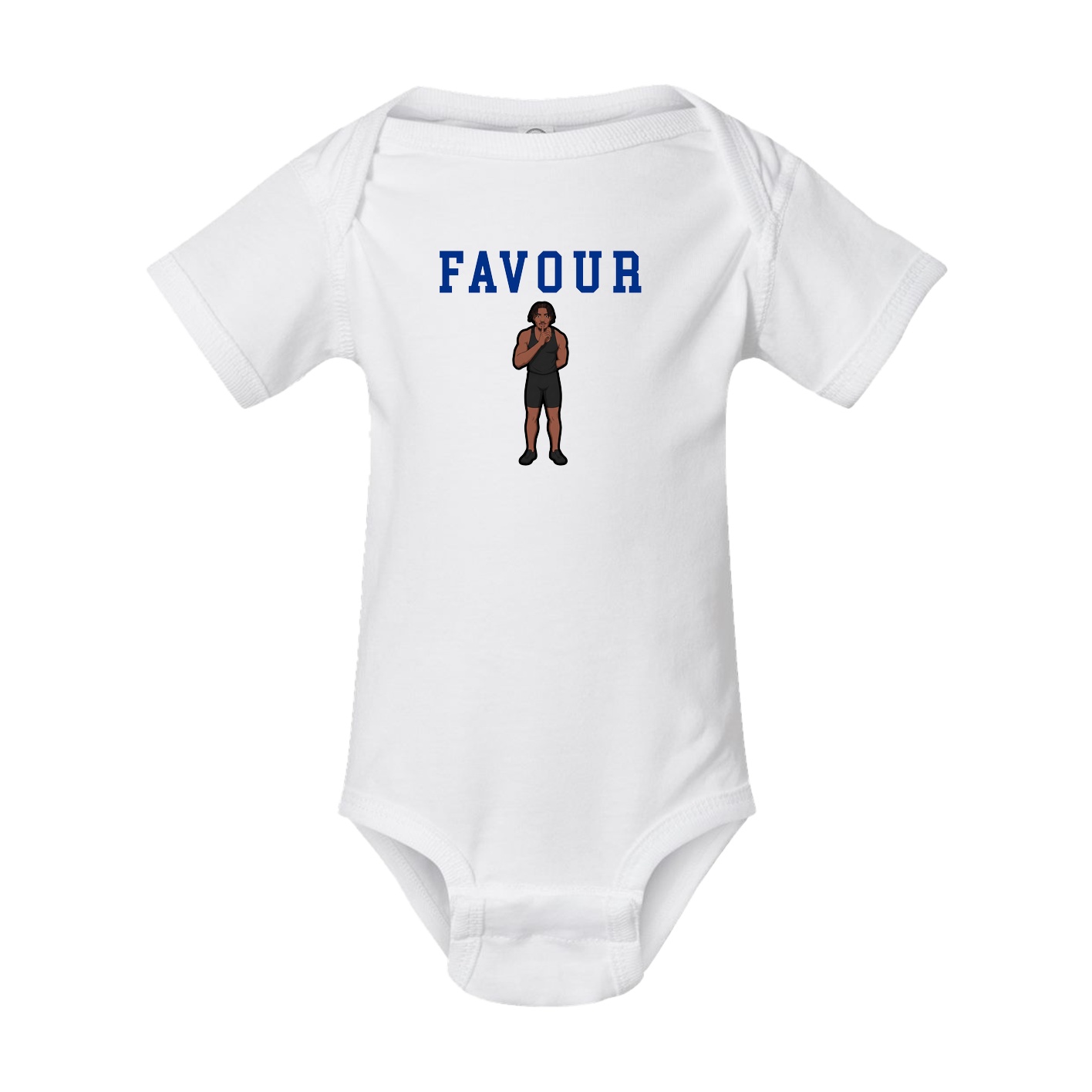 Baby Onesie — Shirsey in White
