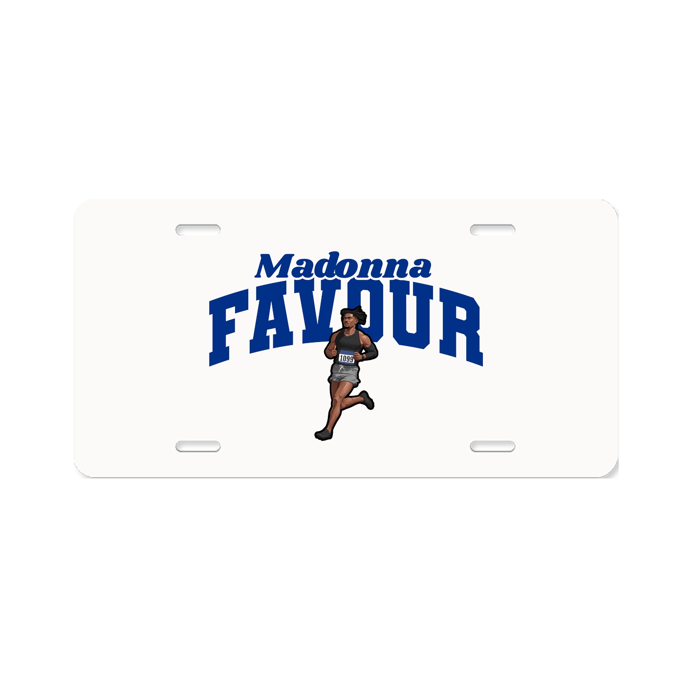 License Plate — Signature Arch in Classic