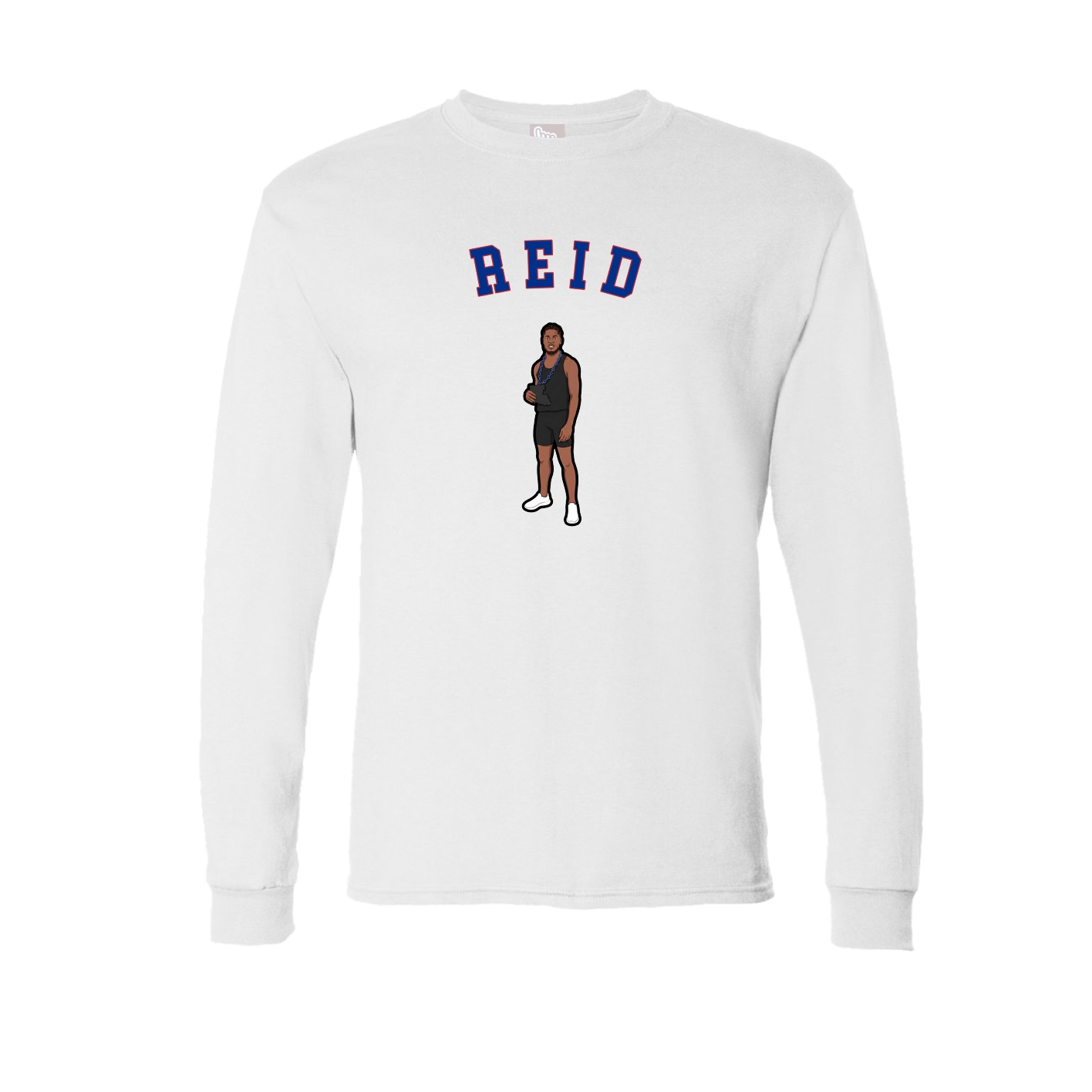 Long Sleeve Tee — Shirsey Arch in White
