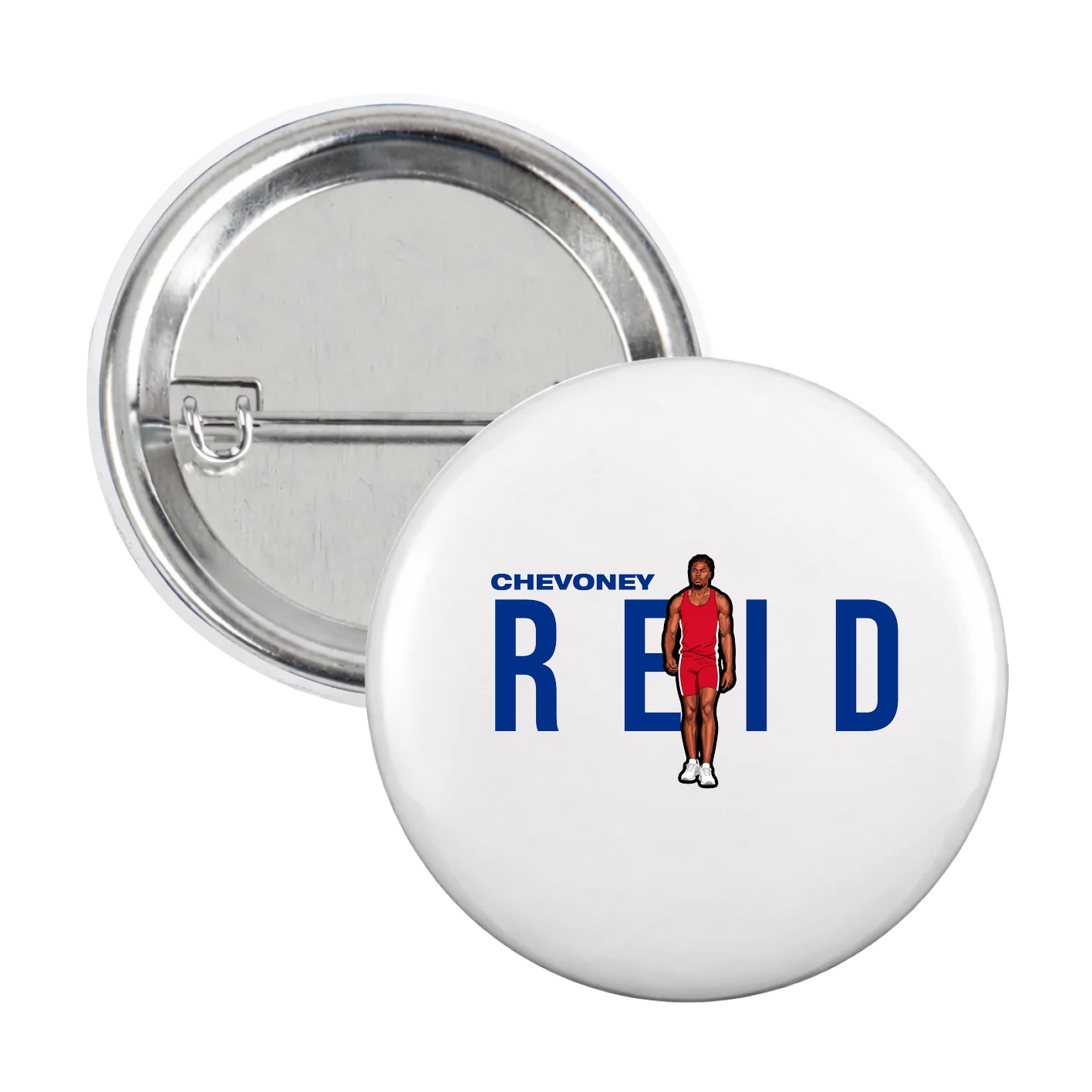 Game Day Button — Player Name in White